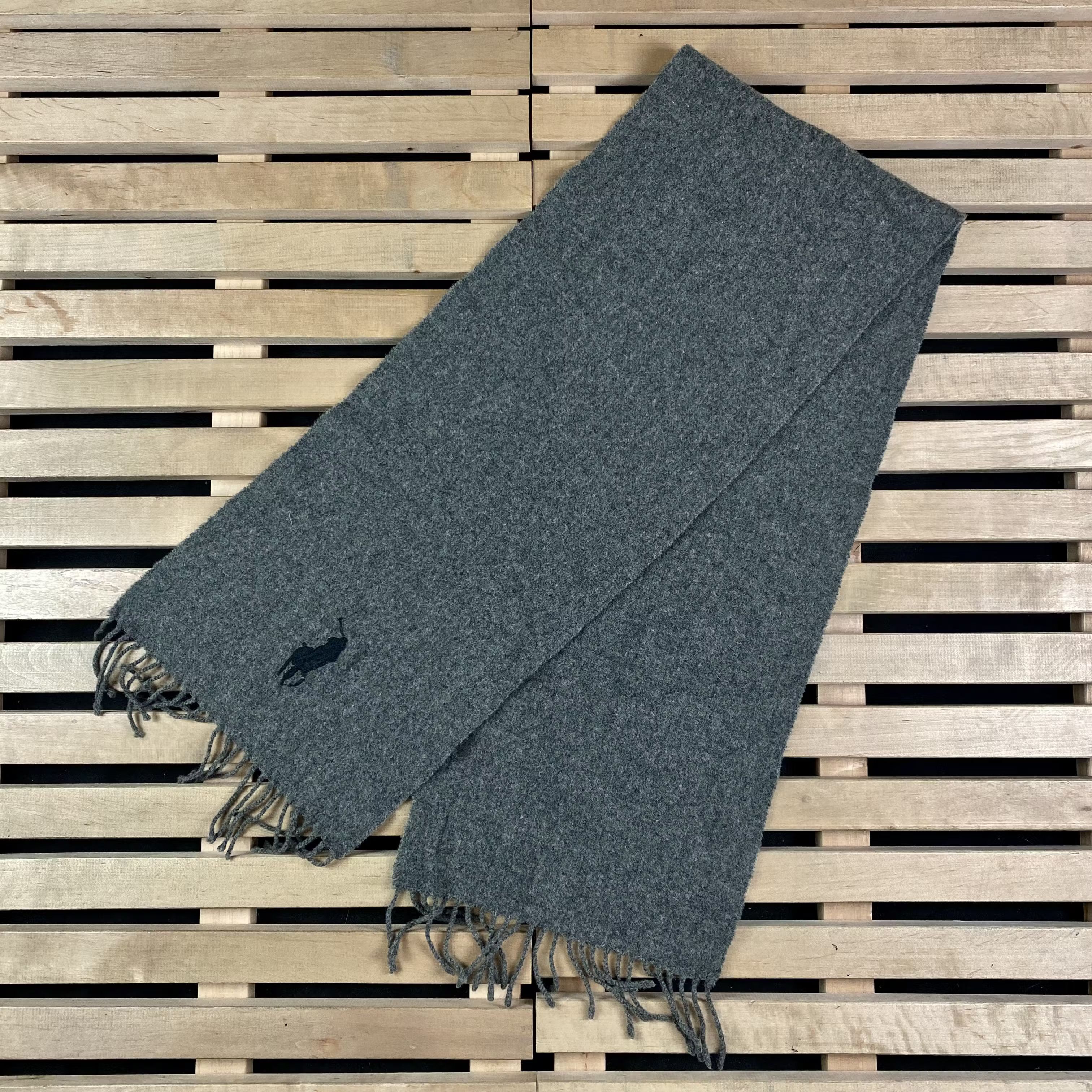 Polo Ralph Lauren × Ralph Lauren Unisex Wool Scarf Polo Ralph Lauren Size ONE SIZE - 1 Thumbnail
