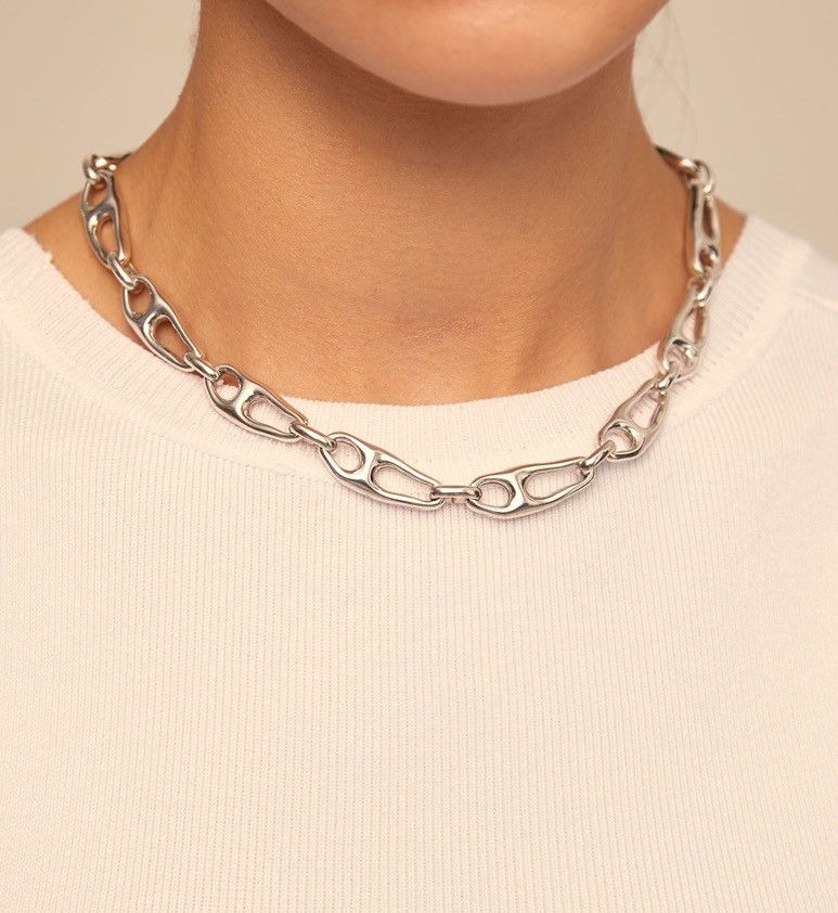 Designer × Other Uno de 50 Sterling silver-plated necklace and small links Size ONE SIZE - 1 Thumbnail