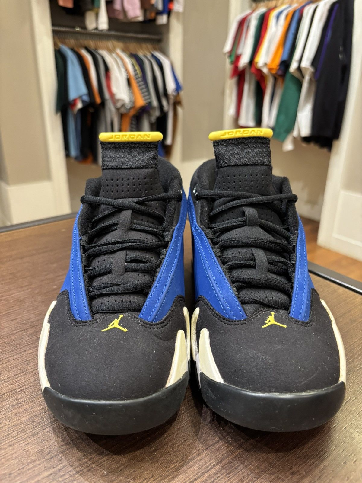 Jordan Brand Jordan 14 Retro Low Laney (2015) Size US 8.5 / EU 41-42 - 5 Thumbnail