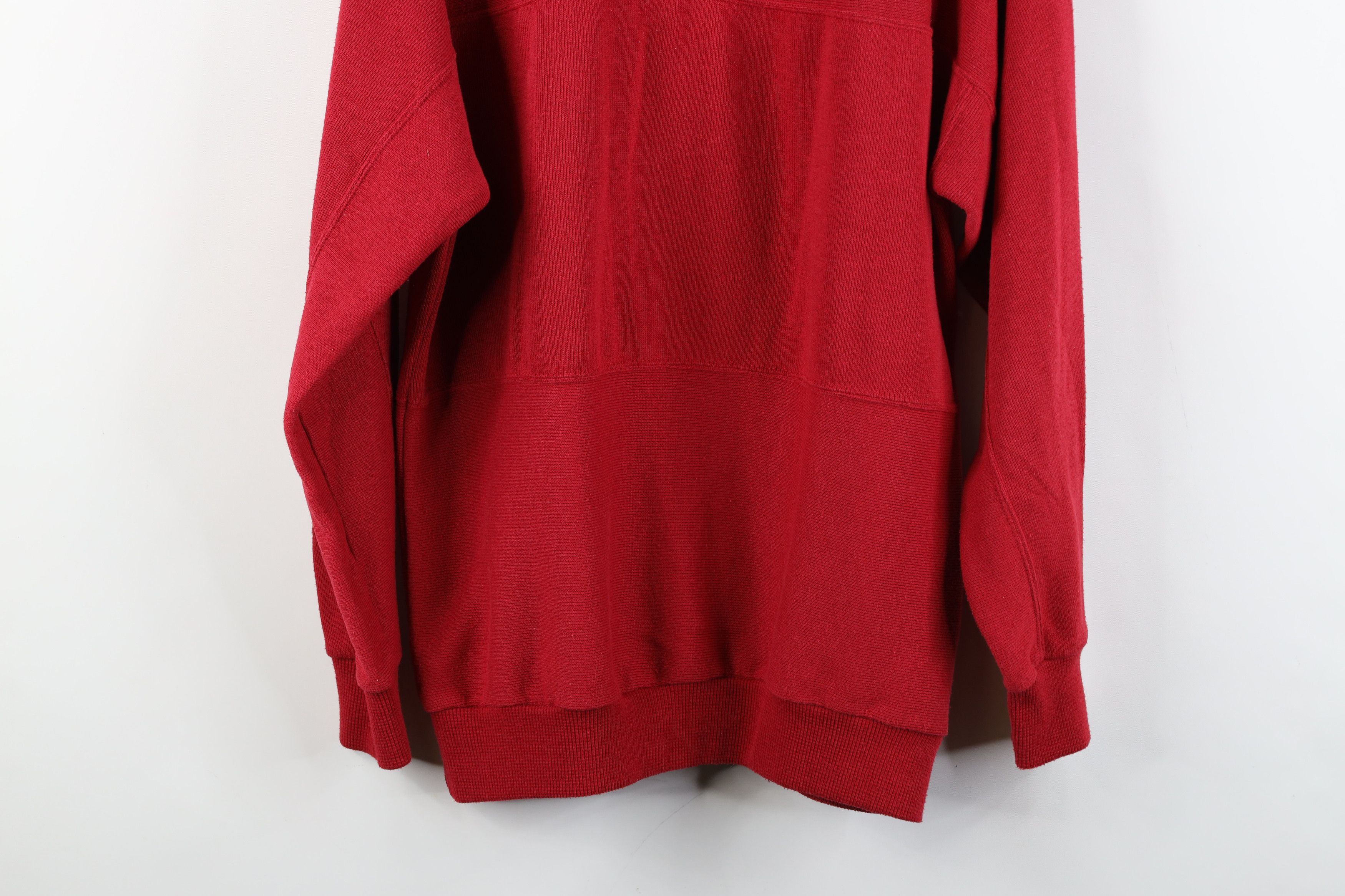 Vintage Vintage 90s Streetwear Heavyweight Long Sleeve Pullover Polo Size US L / EU 52-54 / 3 - 12 Thumbnail
