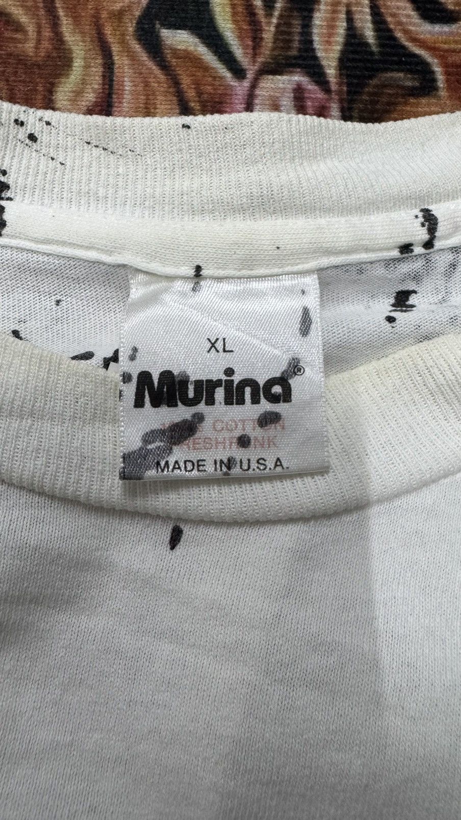 Vintage Vintage Marilyn Monroe overprint tee Size US XL / EU 56 / 4 - 3 Thumbnail