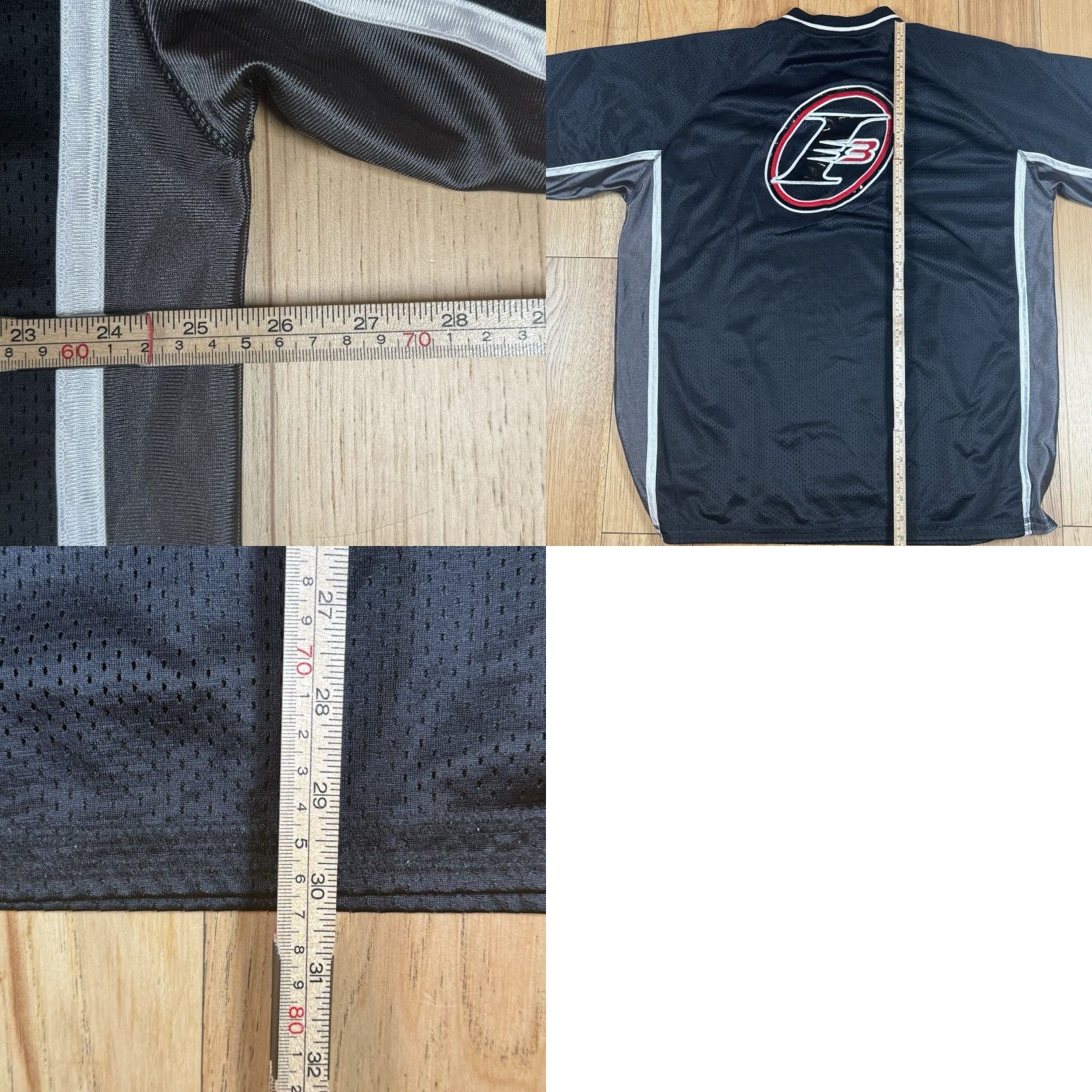 Reebok VINTAGE Reebok I3 Shirt Jersey XL Black Mens Hip Hop NBA 2000s Football Activewear Size US XL / EU 56 / 4 - 8 Thumbnail
