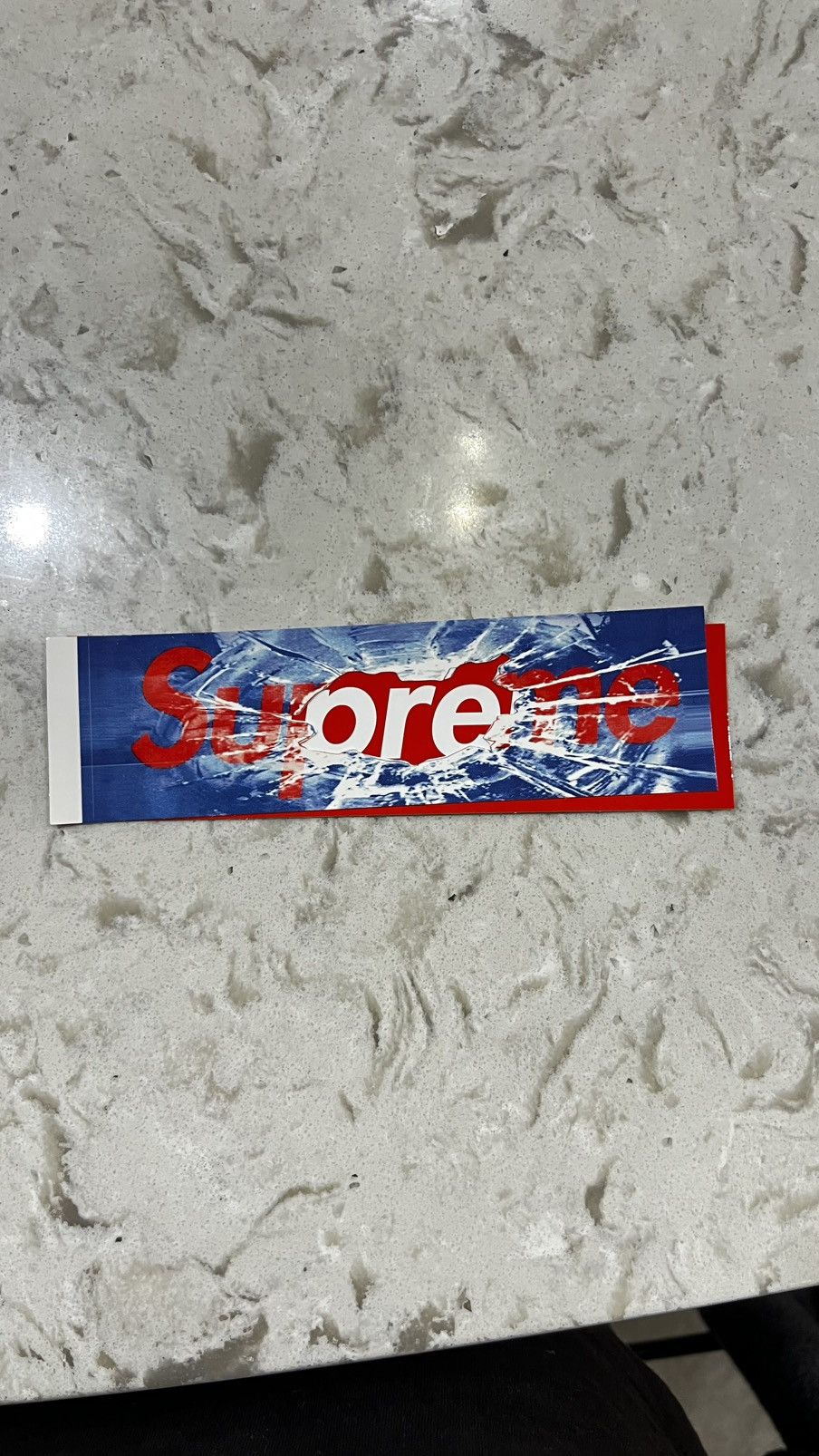 Supreme Supreme shattered glass box logo sticker ss26 Size ONE SIZE - 1 Thumbnail