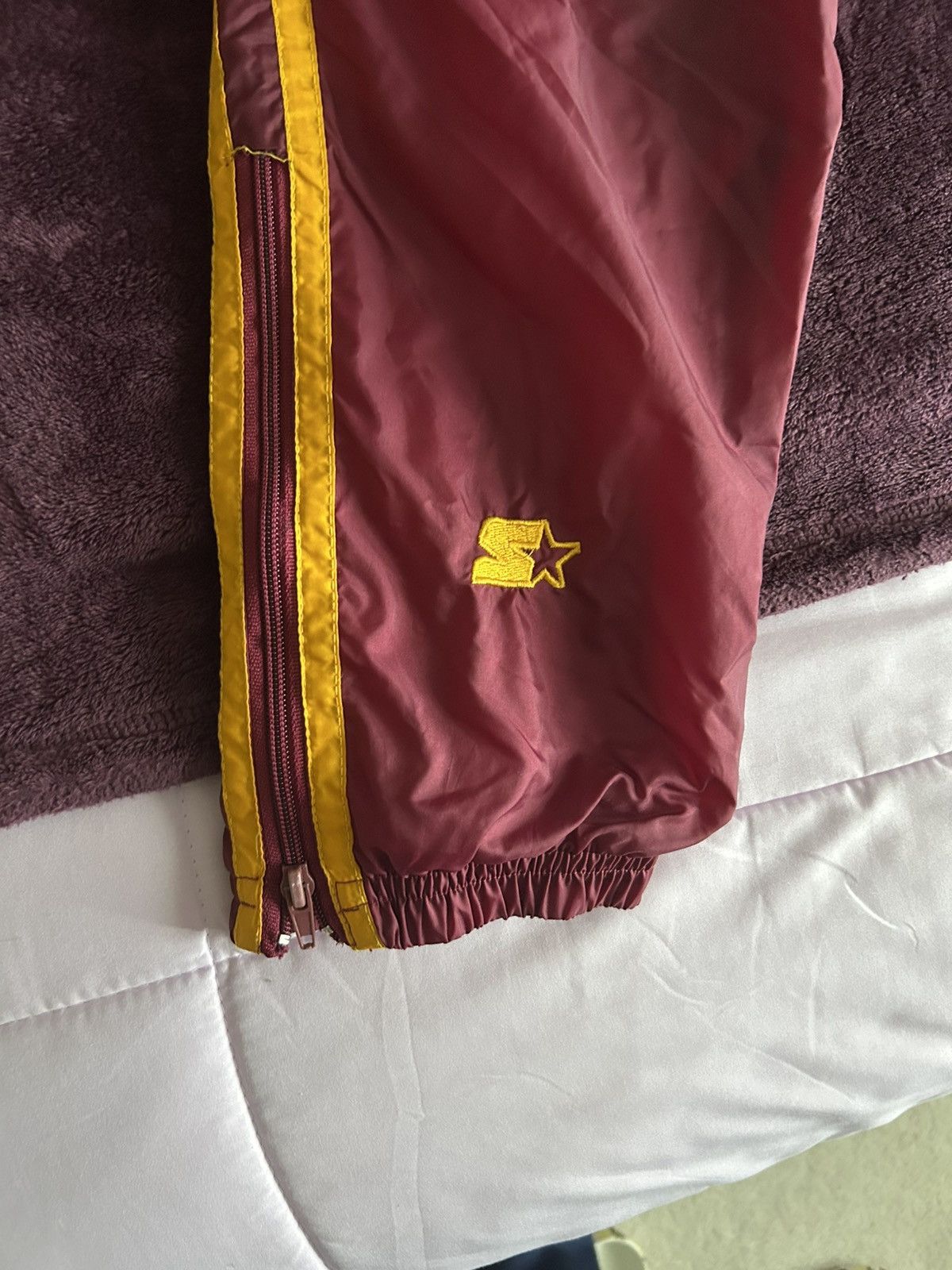 Starter Vintage 90s Minnesota Golden Gophers Starter Track Pants M Size US 32 / EU 48 - 3 Thumbnail