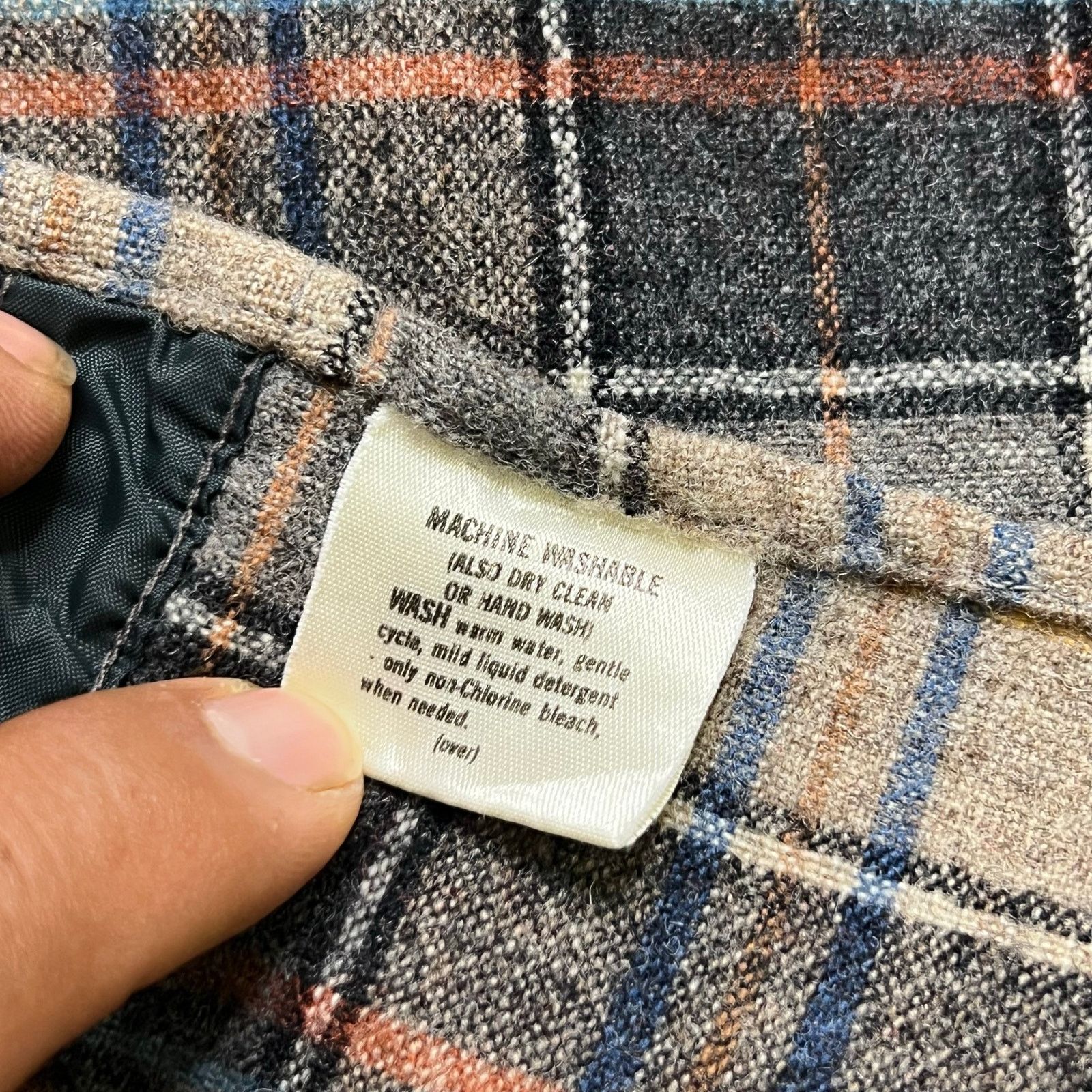 Pendleton Vintage Pendleton Quilted Wool Shirt Jacket Plaid M USA 80s Size US M / EU 48-50 / 2 - 5 Thumbnail