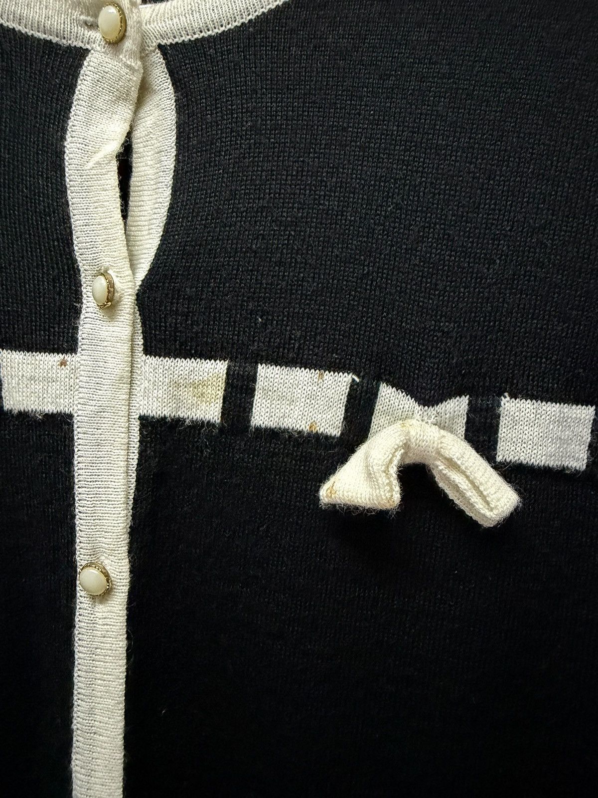 Aran Isles Knitwear Vintage Brodiaea Button Ups Knitwear Cardigan Size XS / US 0-2 / IT 36-38 - 5 Thumbnail