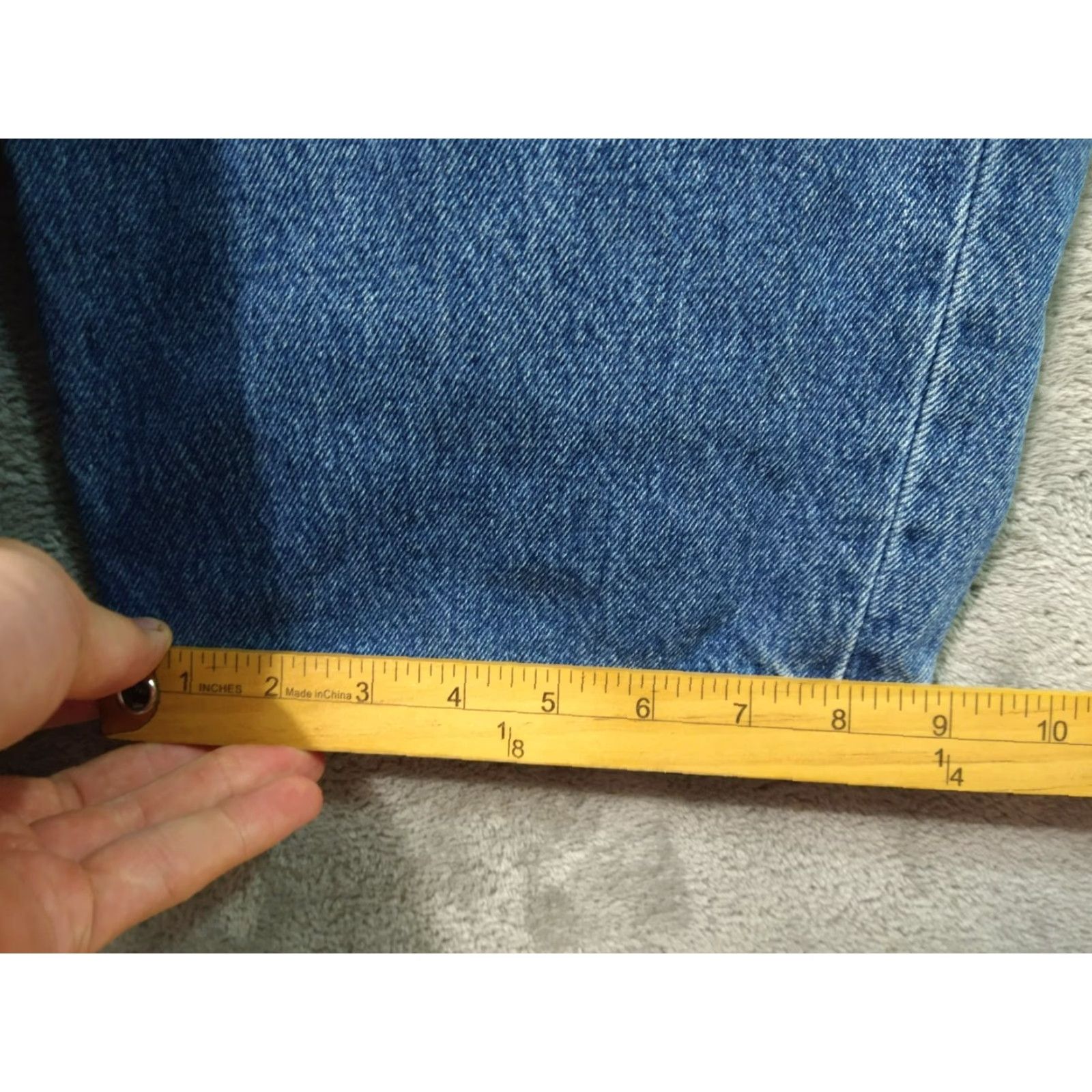 Levi's Levi's 550 Jeans Mens Big & Tall 48x29 Blue Denim Relaxed Tapered Medium Wash Size US 32 / EU 48 - 6 Thumbnail
