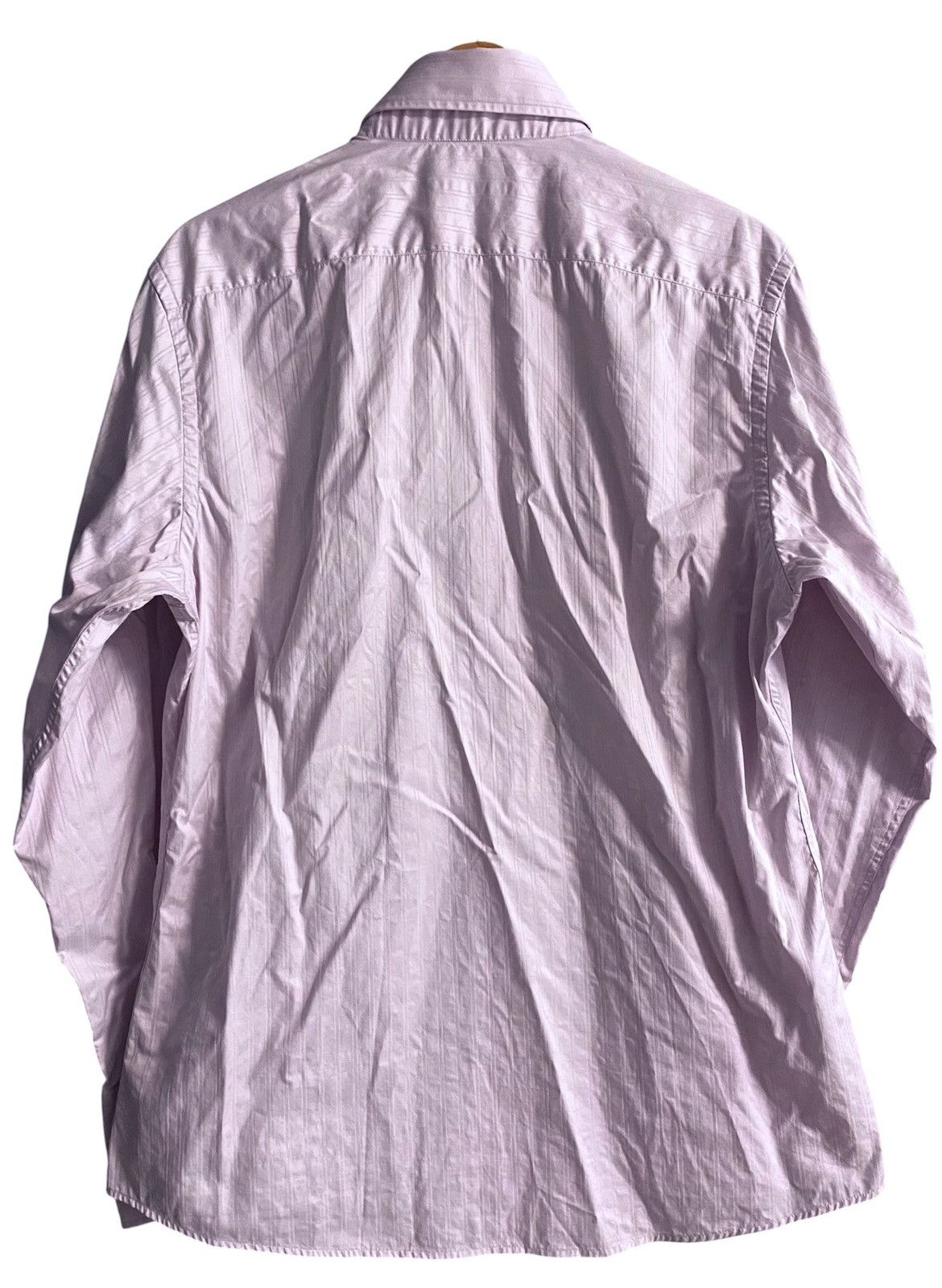 Gucci Vintage Gucci by Tom Ford Pink Long Sleeve Striped Shirt Size US S / EU 44-46 / 1 - 2 Thumbnail