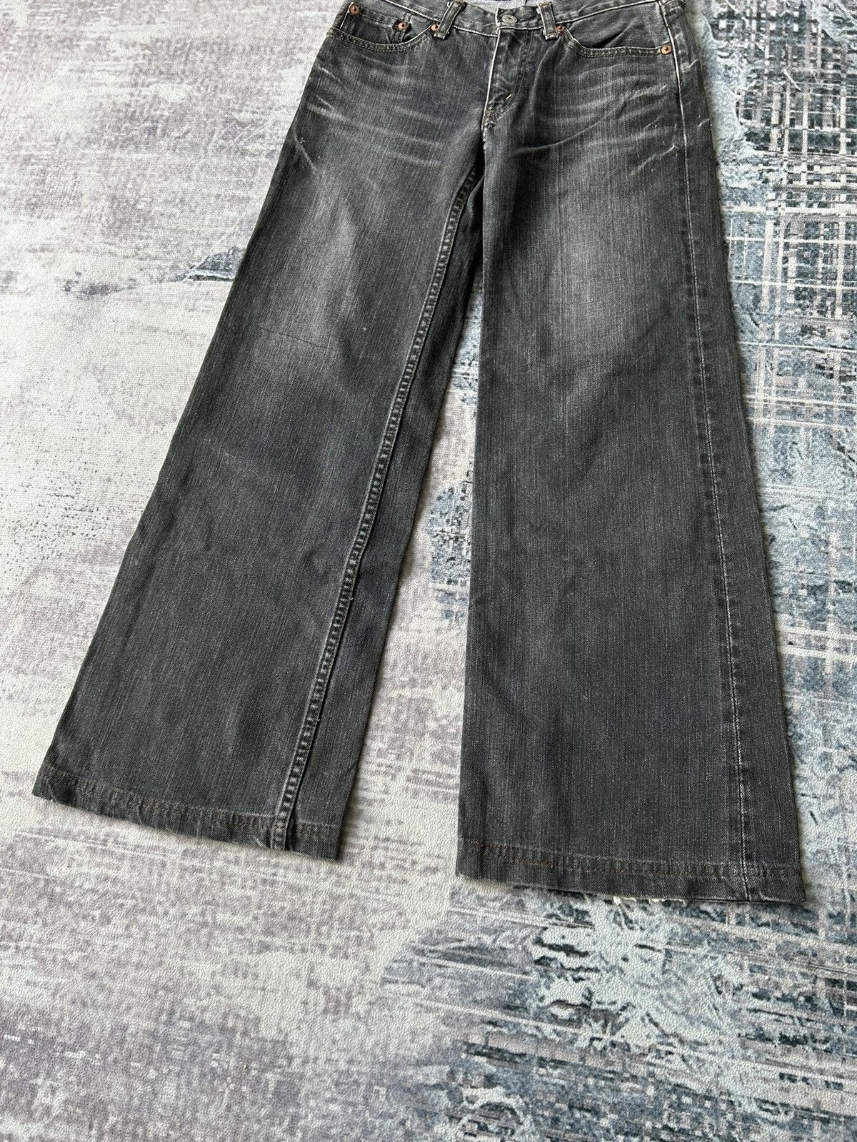 Levi's Y2K Japan Levis Bootcut Black Jeans Size US 27 - 6 Thumbnail