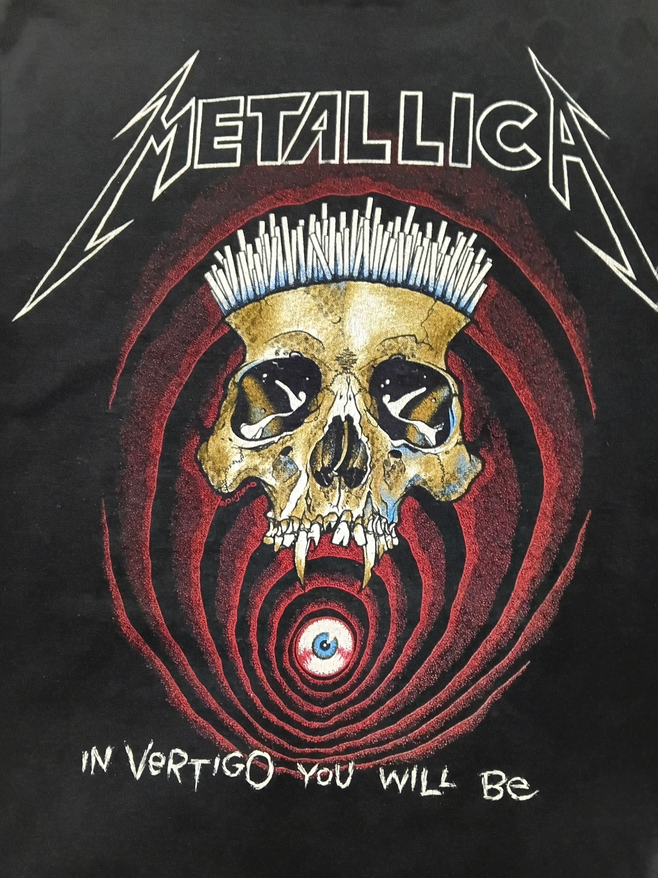 Vintage Rare x metallica x pushead x vintage x bandtees Size US M / EU 48-50 / 2 - 9 Thumbnail