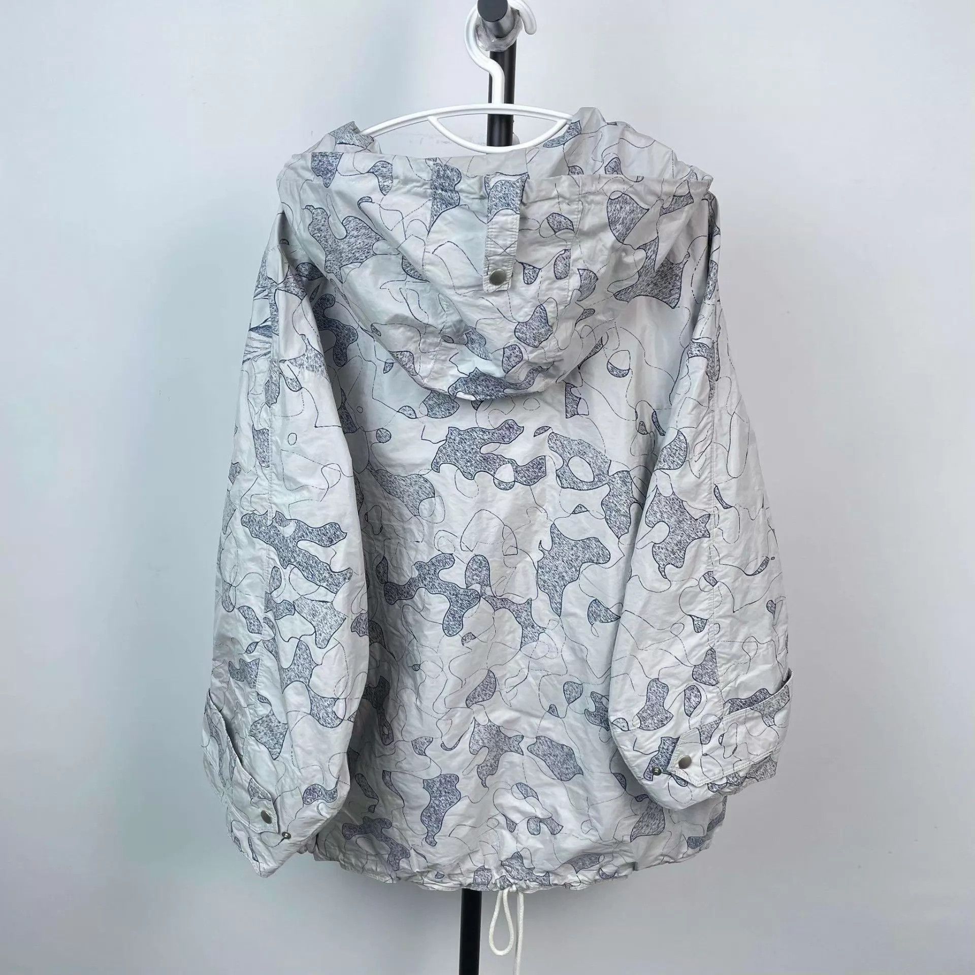 Dior Dior Embroidered Blue Hoodie S Size S / US 4 / IT 40 - 2 Thumbnail