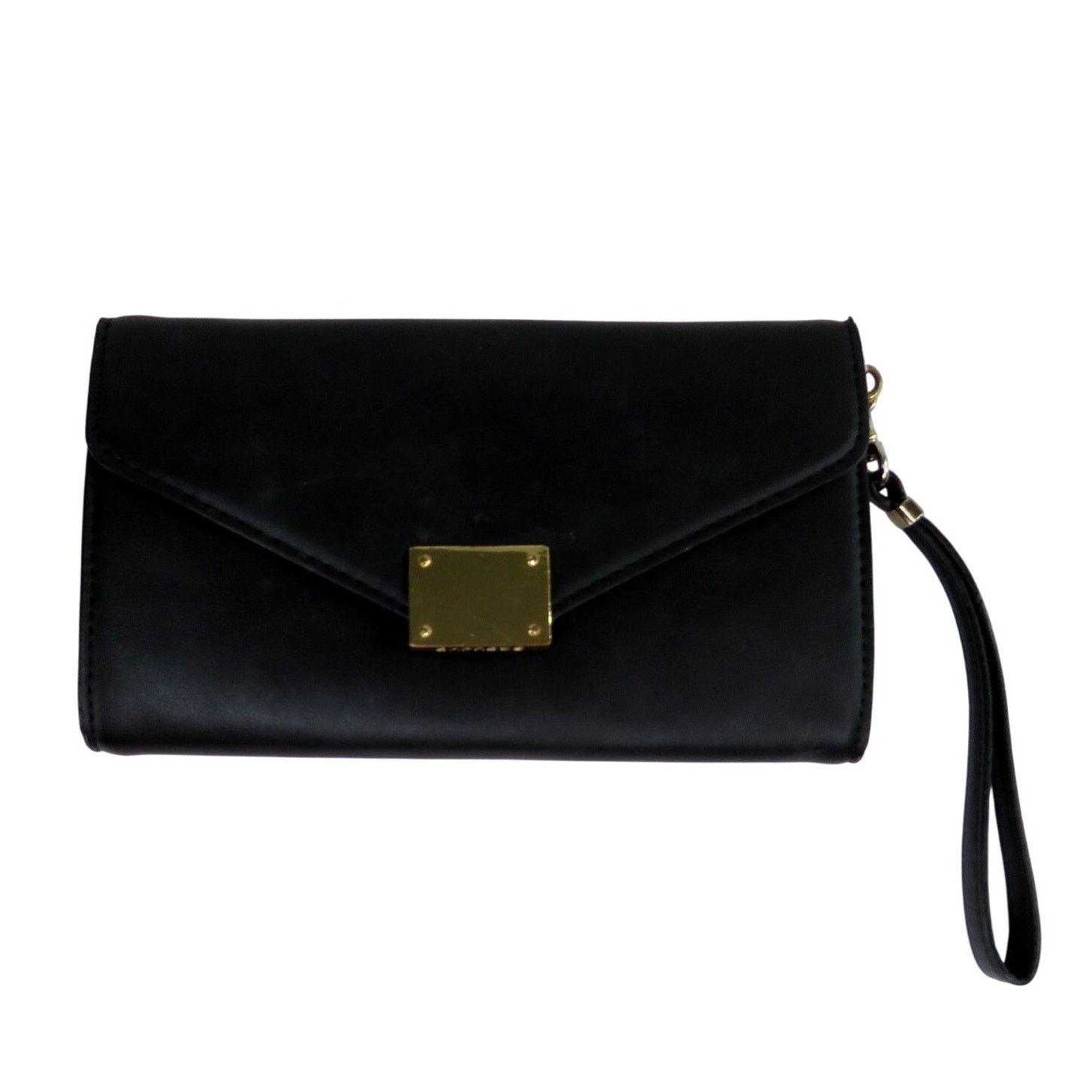 Express Express Black Rectangle Crossbody Clutch Wristlet Size ONE SIZE - 2 Thumbnail