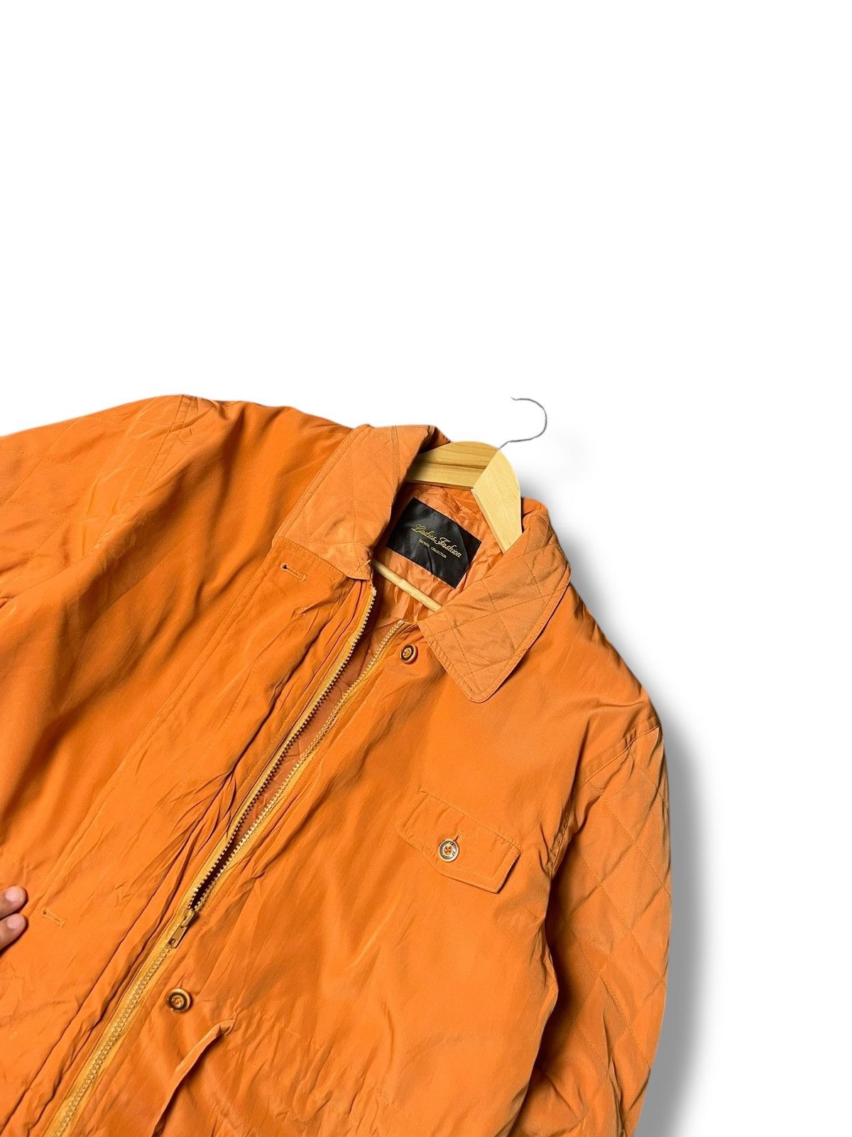 Japanese Brand Refined Collection Brand Hidden Button Jacket (60) Size US M / EU 48-50 / 2 - 5 Thumbnail