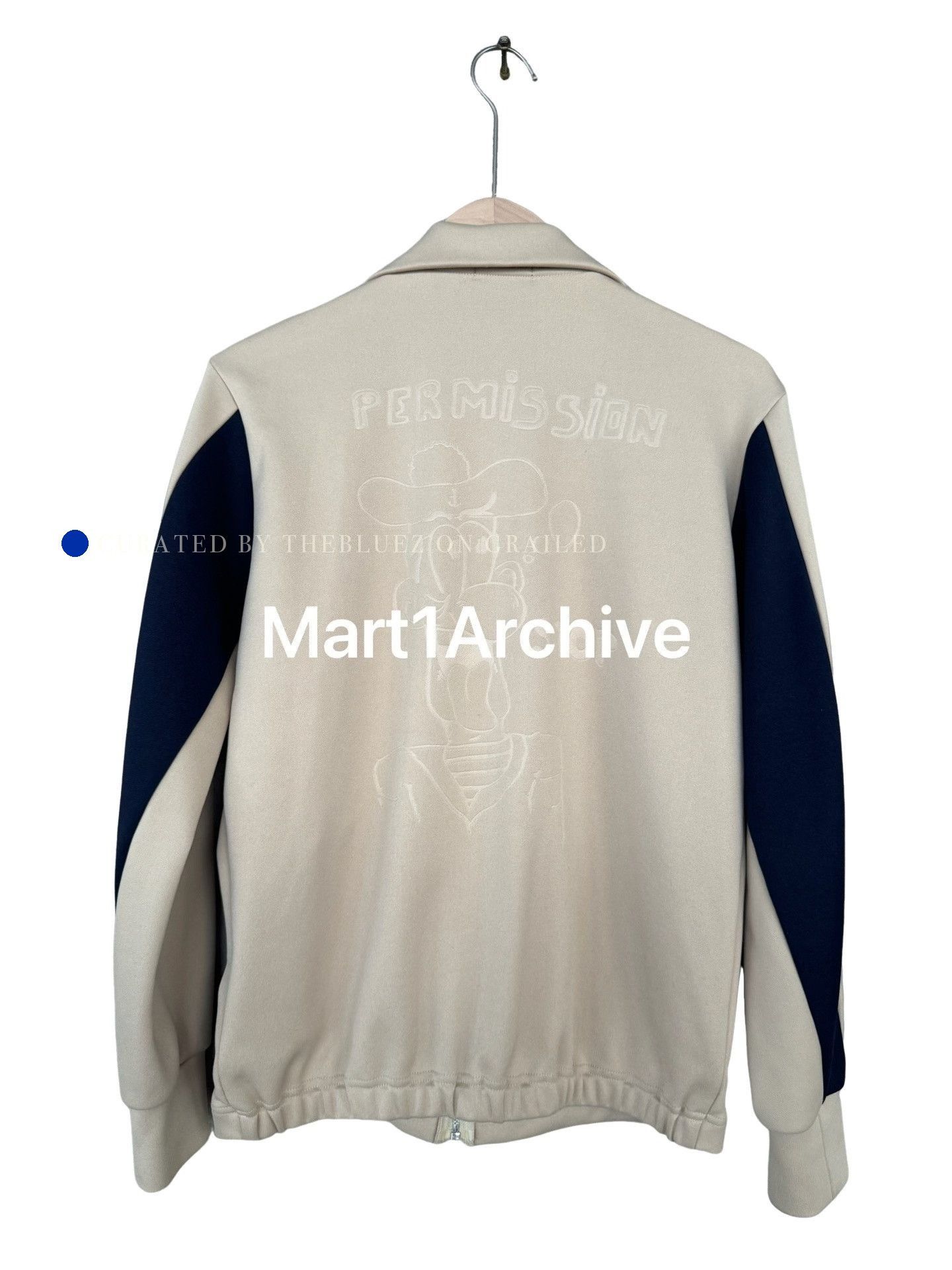 Comme des Garcons Beige Light Jacket with Contrast Sleeves M Size US M / EU 48-50 / 2 - 1 Thumbnail