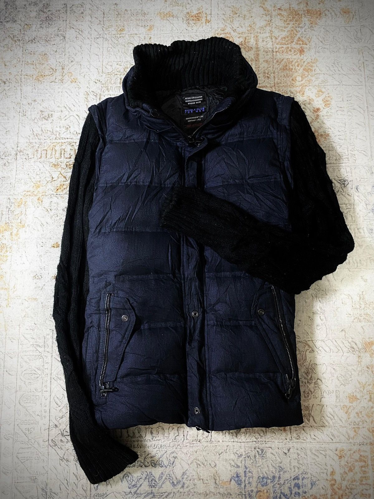 Nicole Club 2000s NCFM CAN BE A VEST OR JACKET Size US M / EU 48-50 / 2 - 1 Thumbnail