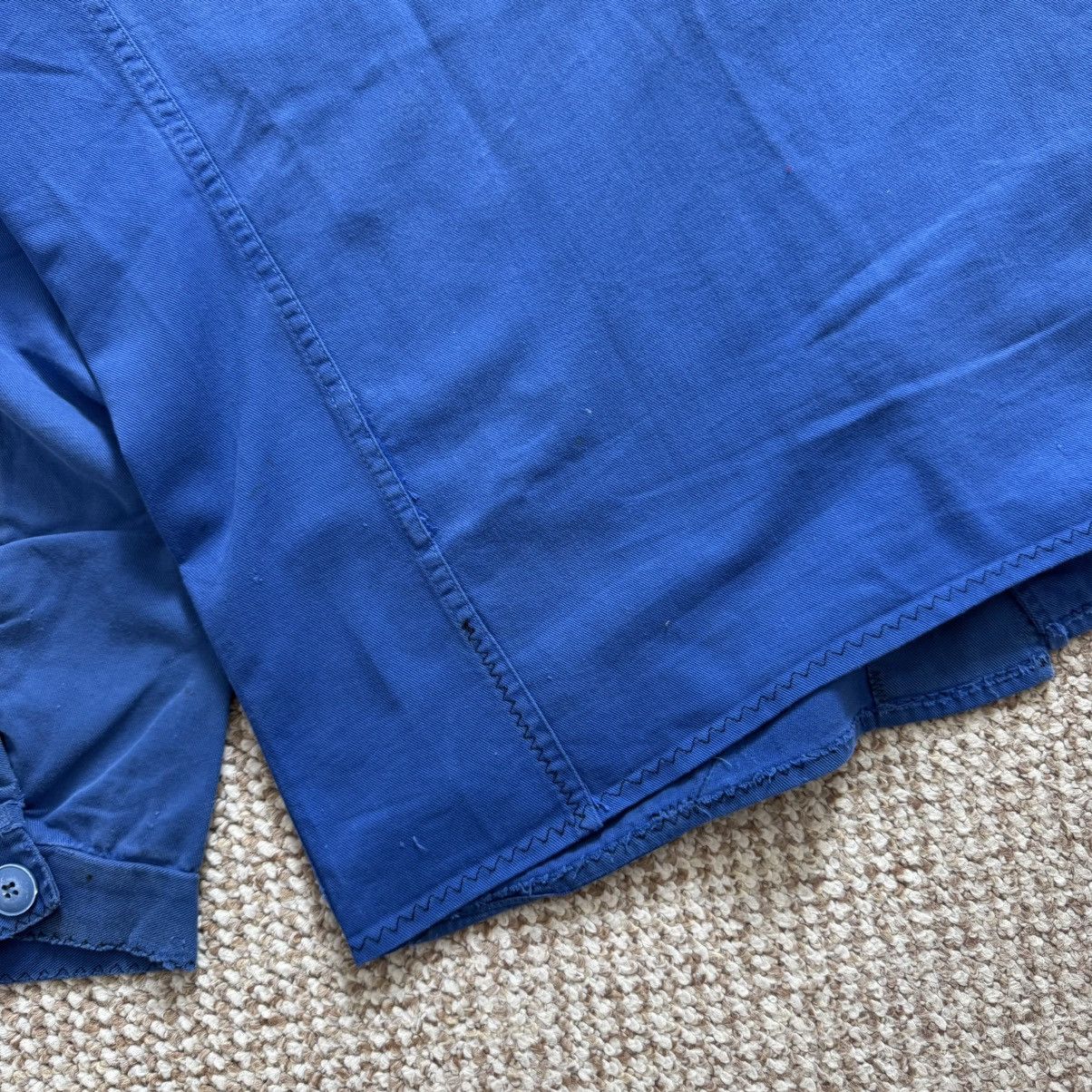 Le Laboureur Vintage french distressed workwear faded jacket Size US L / EU 52-54 / 3 - 13 Thumbnail