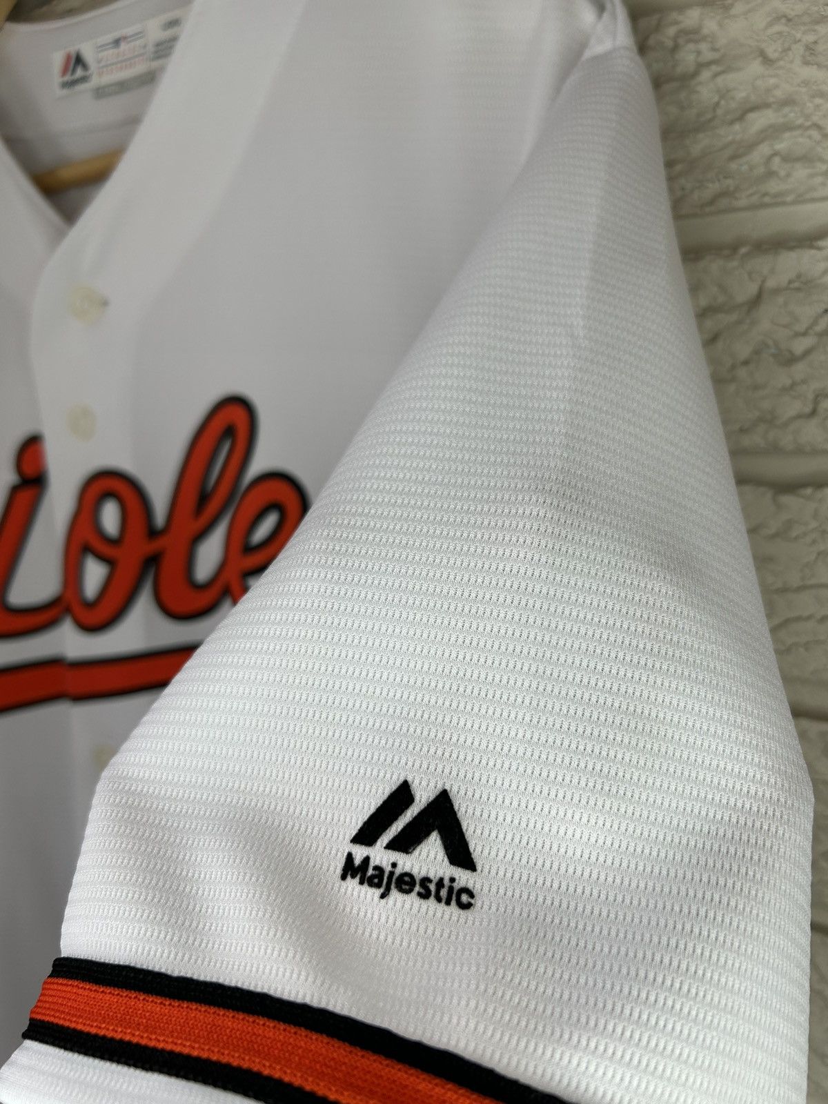MLB × Majestic Majestic Baltimore Orioles Paul Fry Baseball Jersey Size US L / EU 52-54 / 3 - 5 Thumbnail