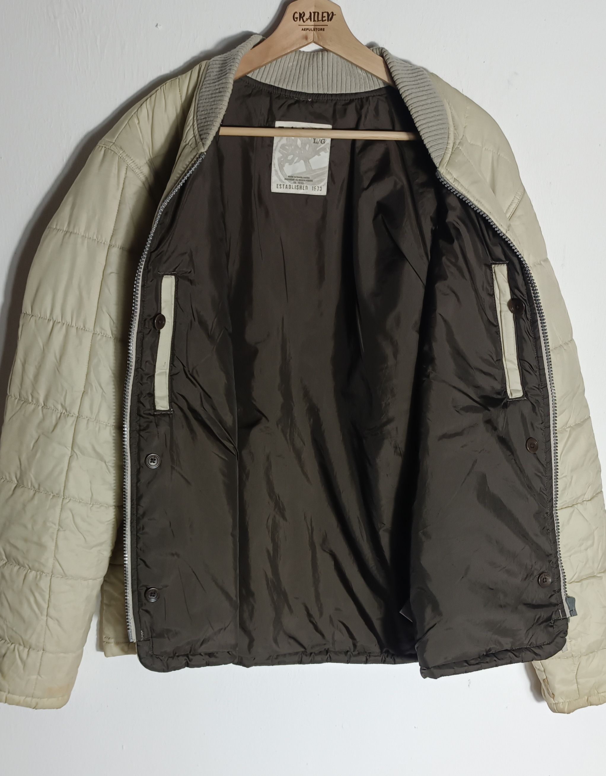 Timberland 🔥Timberland Hiking Puffer Jacket Size US L / EU 52-54 / 3 - 3 Thumbnail