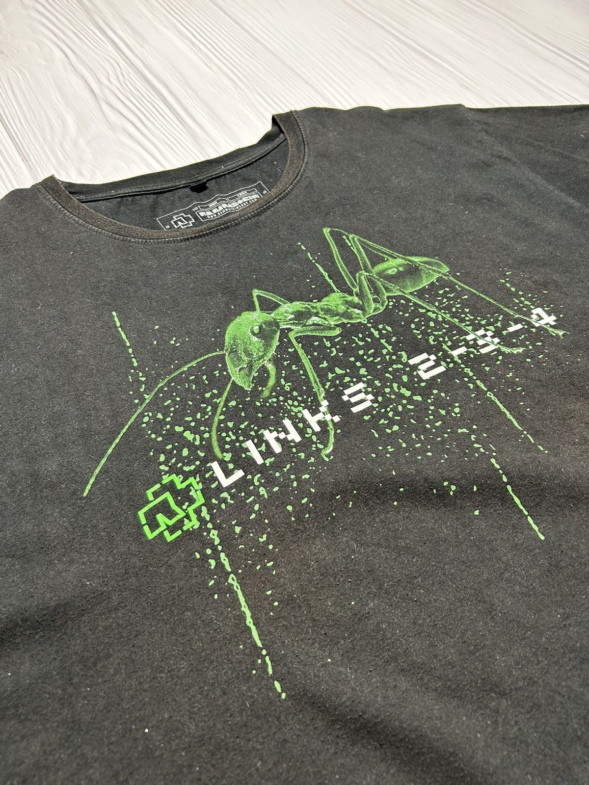 Band Tees Vintage Rammstein Links 2-3-4 T-Shirt Size 4XL Size US XXL / EU 58 / 5 - 7 Thumbnail