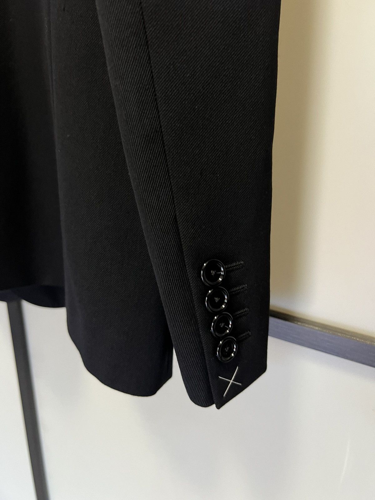 Celine RARE - FW24 Wing Collar Diagonal Wool Jacket 54 Size 54R - 13 Thumbnail