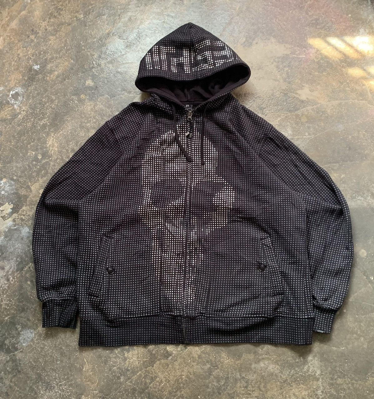 Freshjive Vintage Freshjive never say die hoodie Size US XL / EU 56 / 4 - 4 Thumbnail