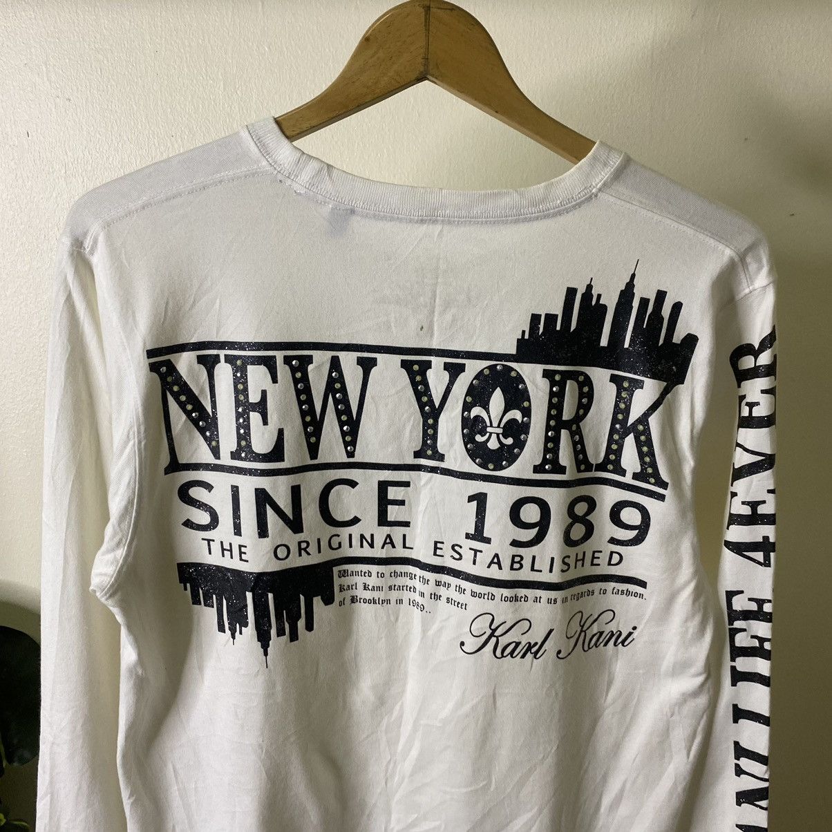 Karl Kani Y2K Karl Kani LS Streetwear Tee Size US M / EU 48-50 / 2 - 2 Thumbnail