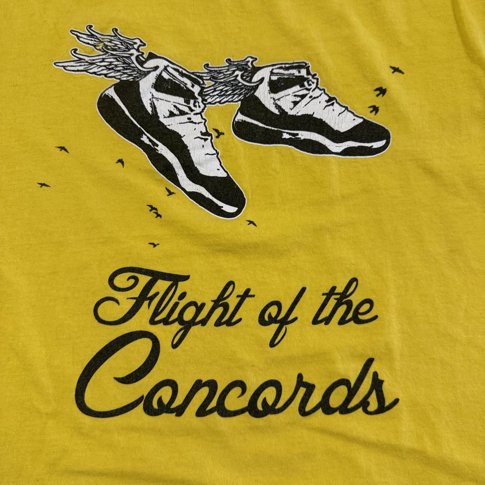 Designer Ultra Rare Vtg Flight of the Concords Winged T-Shirt USA - M Size US M / EU 48-50 / 2 - 2 Thumbnail