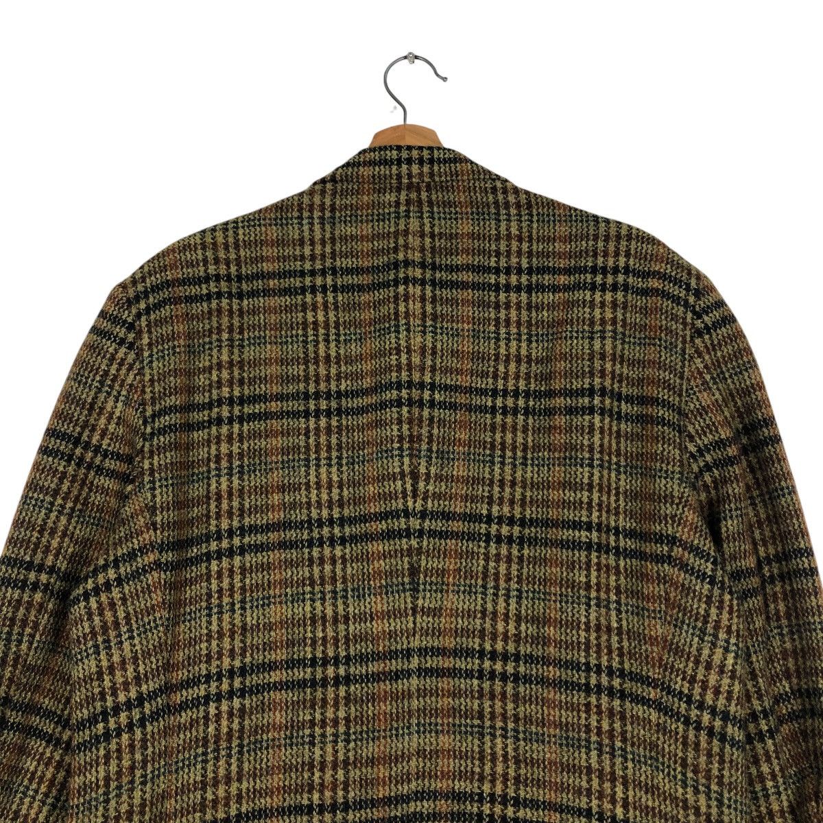 Japanese Brand 📌Vintage Wool Coats Jacket Karl Helmut Tartan Design Size US M / EU 48-50 / 2 - 10 Thumbnail