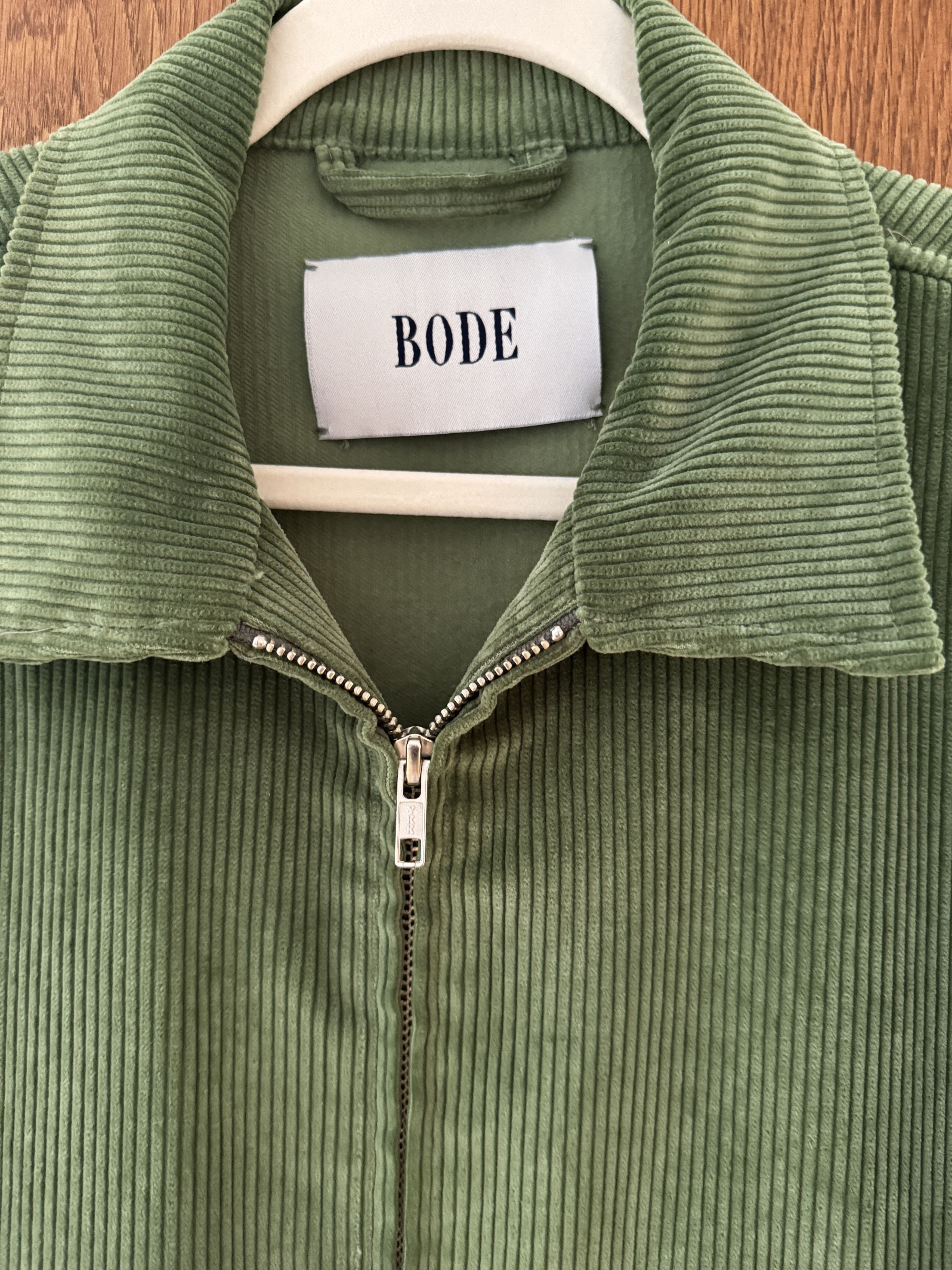 Bode Bode Men's Green Corduroy Jacket Size S/M Size US S / EU 44-46 / 1 - 3 Thumbnail