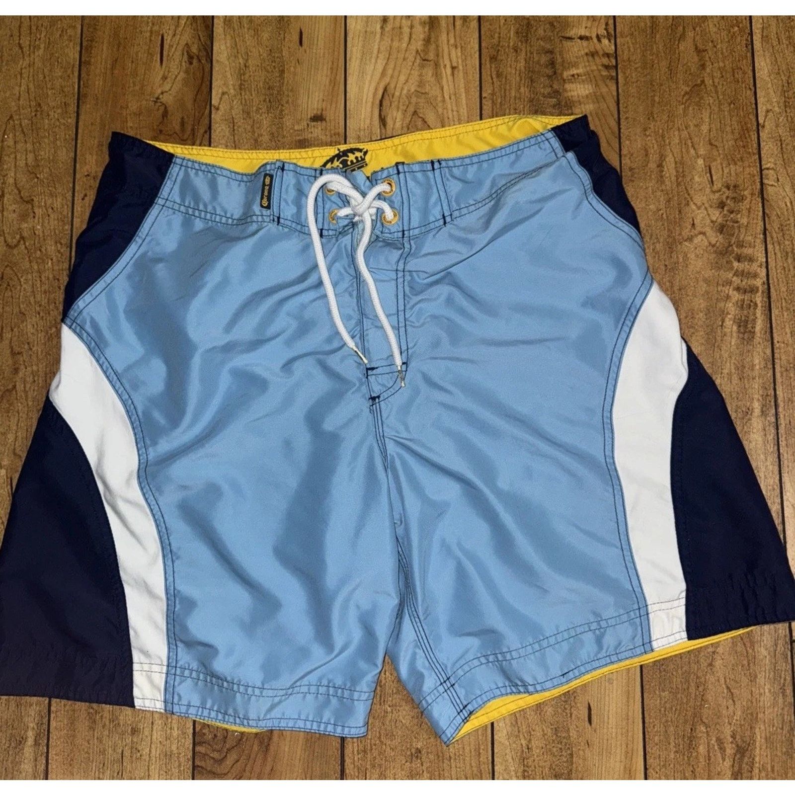 Vintage Corona Extra Swim Trunks Blue 34x10 Y2K Size US 34 / EU 50 - 1 Thumbnail