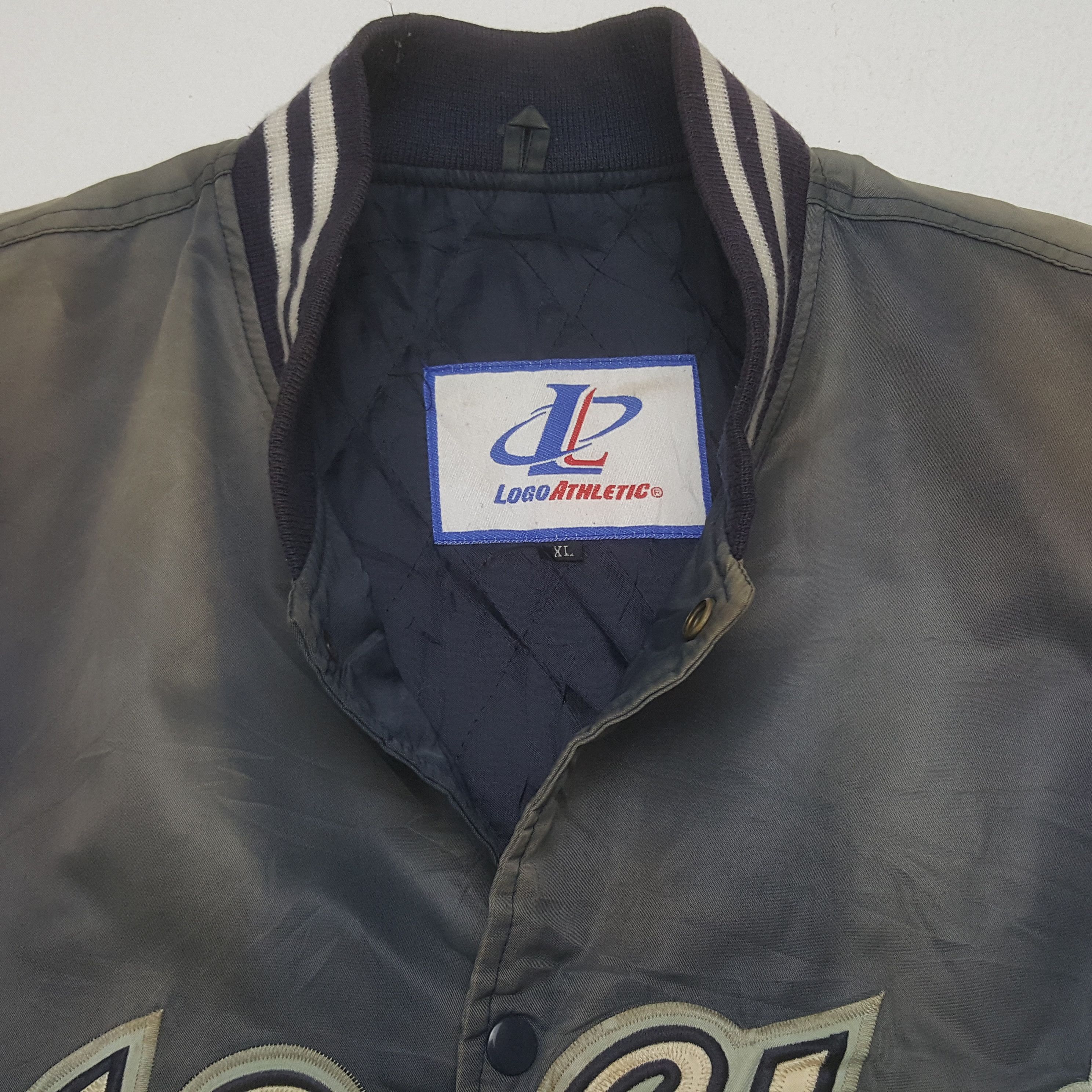 Logo Athletic Vintage Baseball New York Varsity Jacket Size US L / EU 52-54 / 3 - 5 Thumbnail