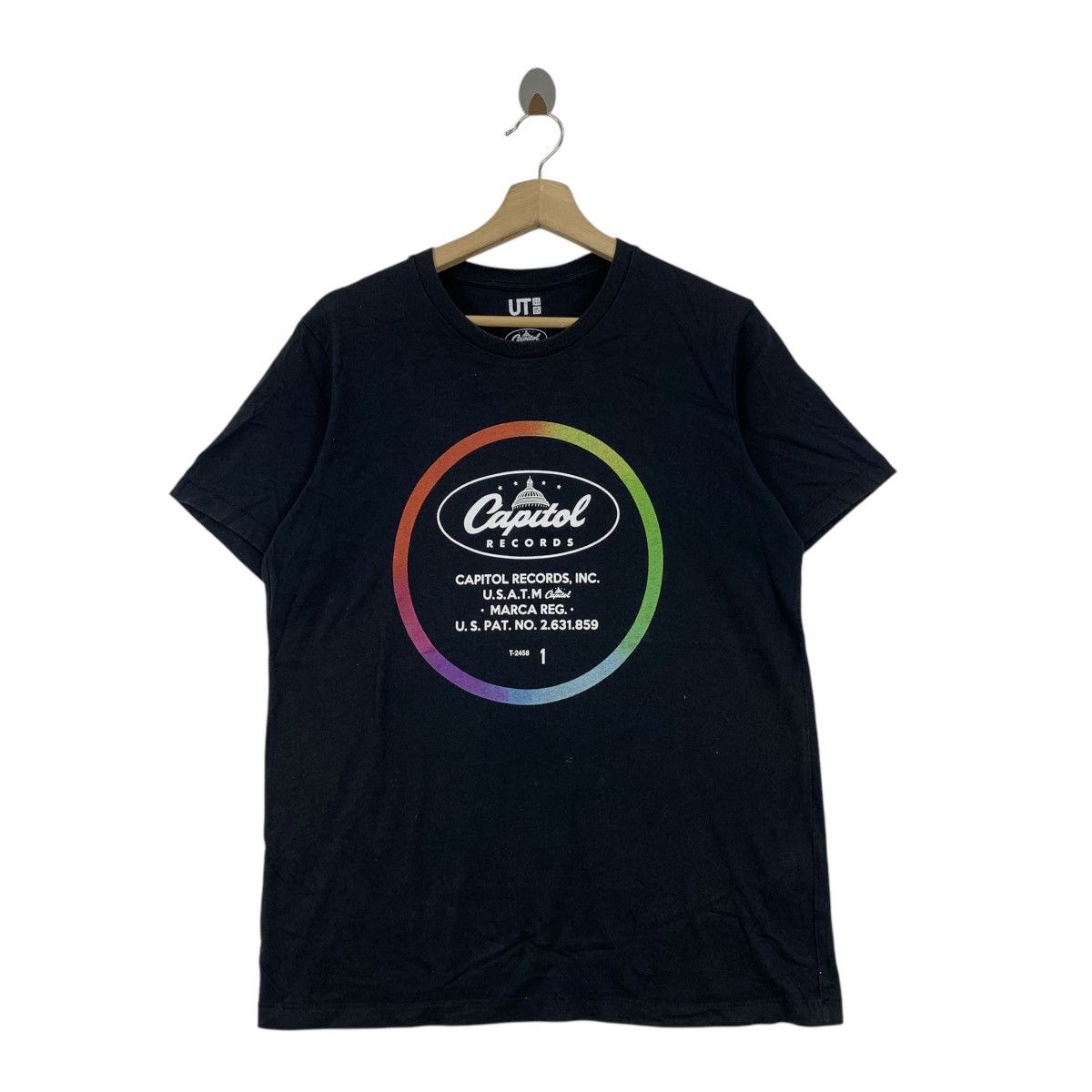 Uniqlo UNIQLO x CAPITOL RECORDS Hollywood California Tee Shirt Top Size US L / EU 52-54 / 3 - 1 Thumbnail
