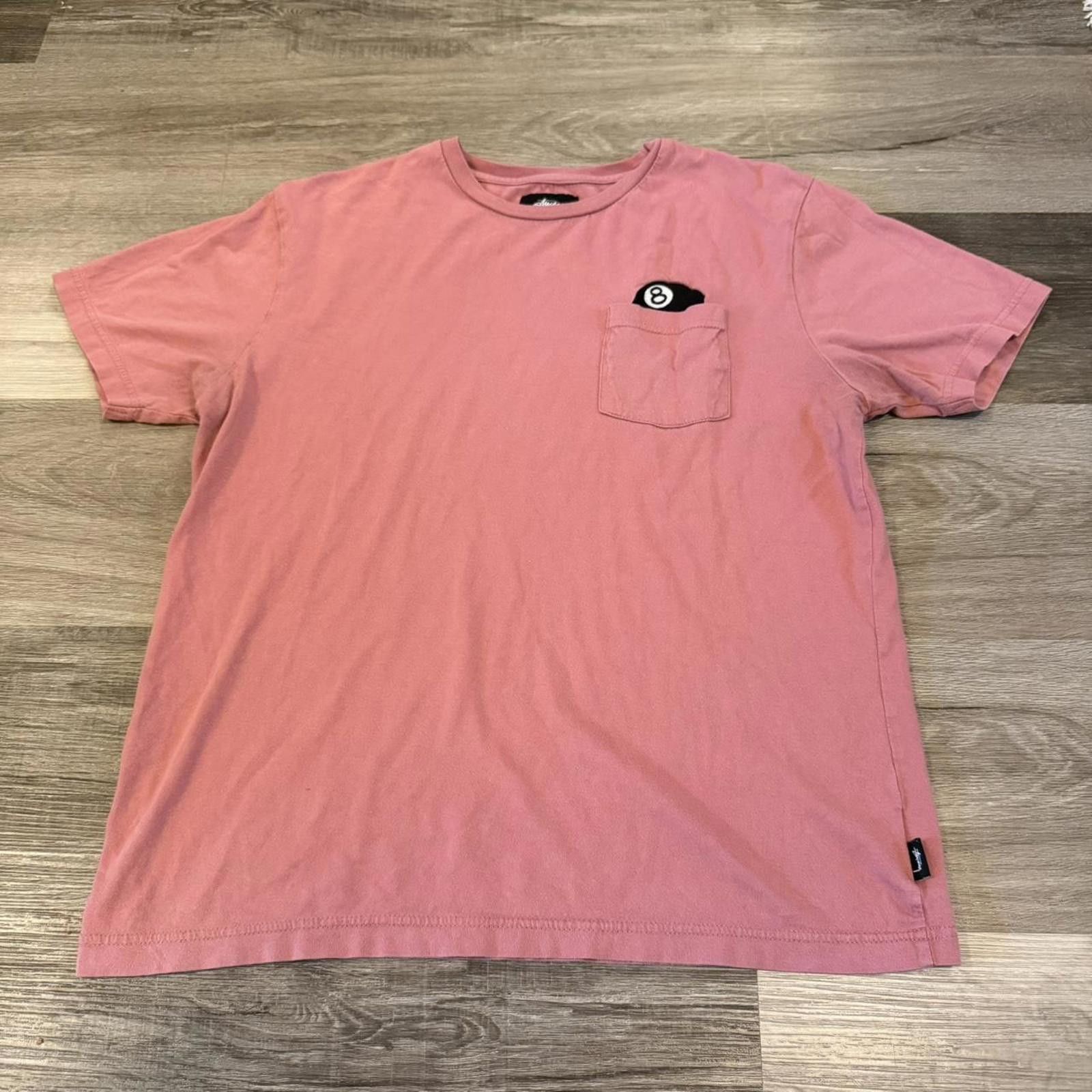 Stussy stussy 8 ball pocket t shirt S Size US S / EU 44-46 / 1 - 2 Thumbnail