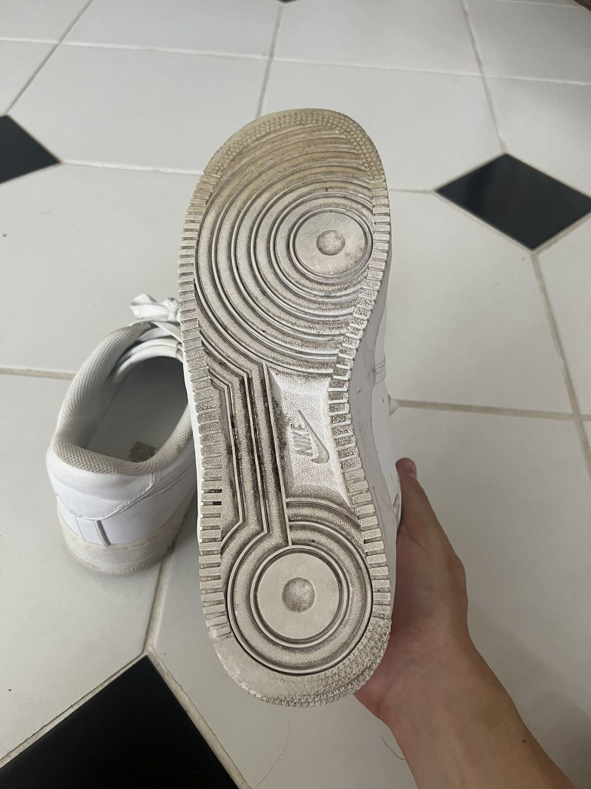 John Elliott × Nike Nike x John Elliott Air Force 1 Low Triple White Size US 11.5 / EU 44-45 - 8 Thumbnail