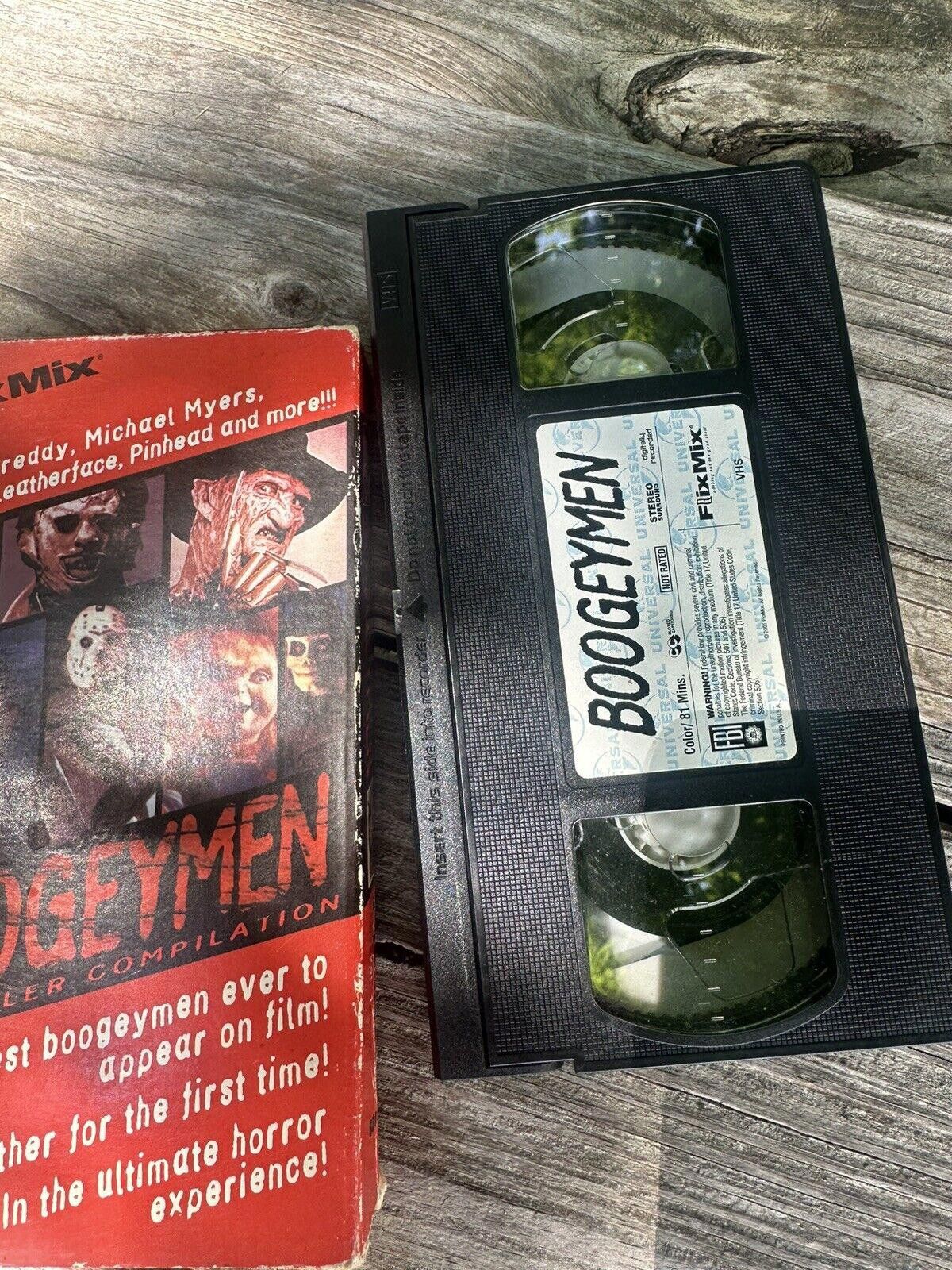 Designer Boogeymen: The Killer Compilation VHS - FlixMix Size ONE SIZE - 2 Thumbnail