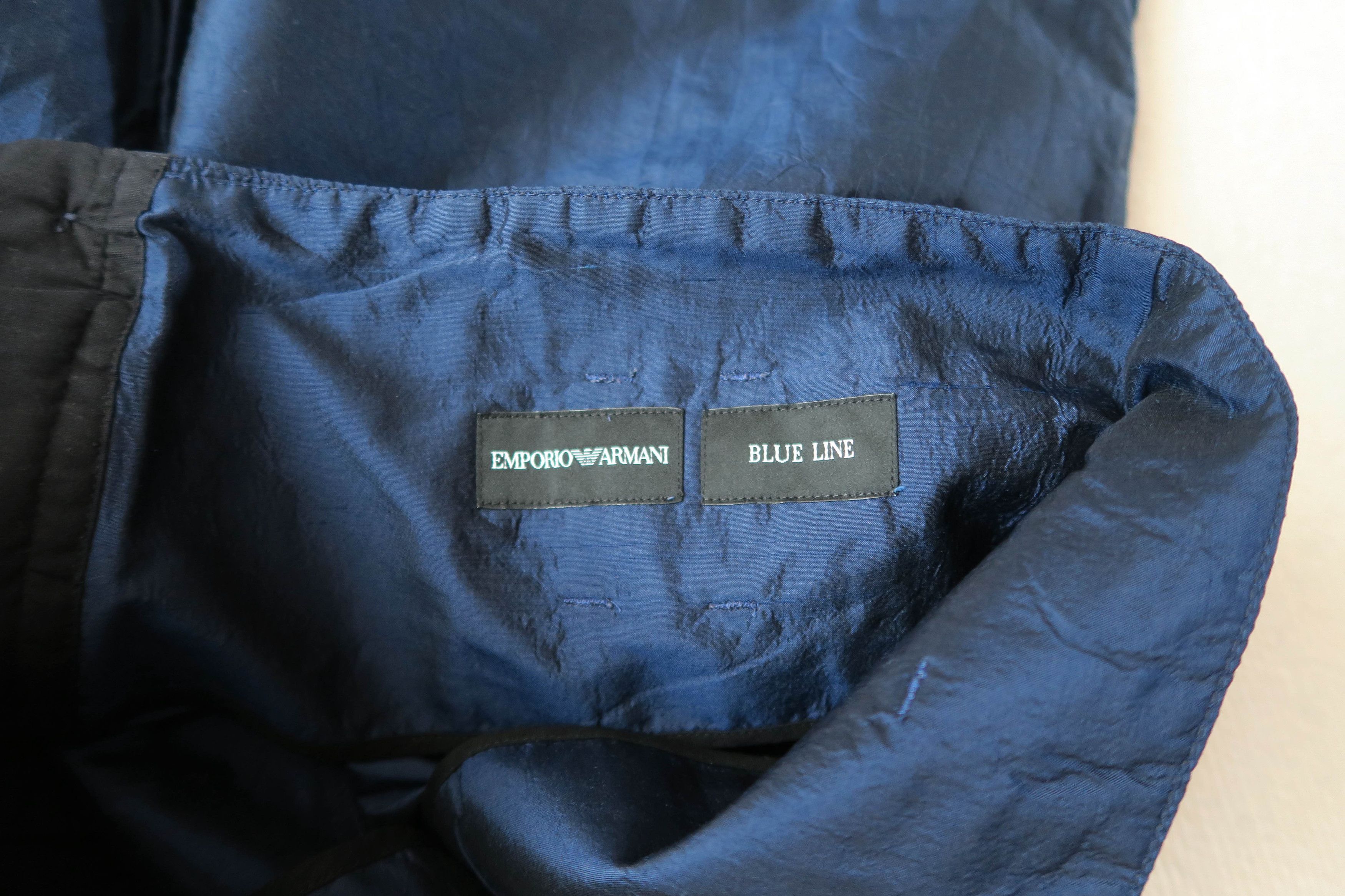 Emporio Armani Emporio Armani Blue Line Runway Silk Shorts Size US 34 / EU 50 - 2 Thumbnail