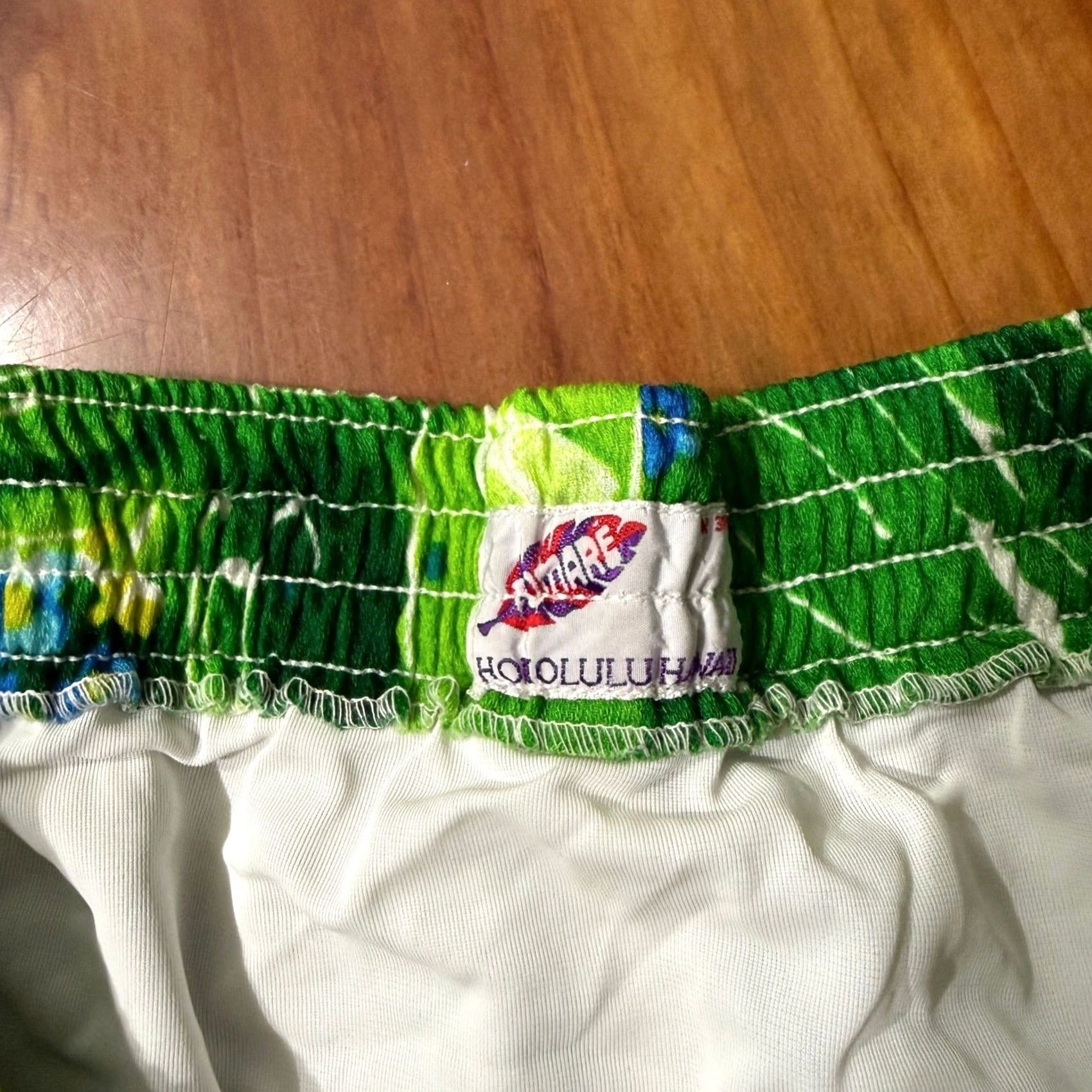 Vintage VINTAGE Pomare Barkcloth Hawaiian Shorts Mens Large Medium 60s 70s A3-13 Size US 33 - 3 Thumbnail