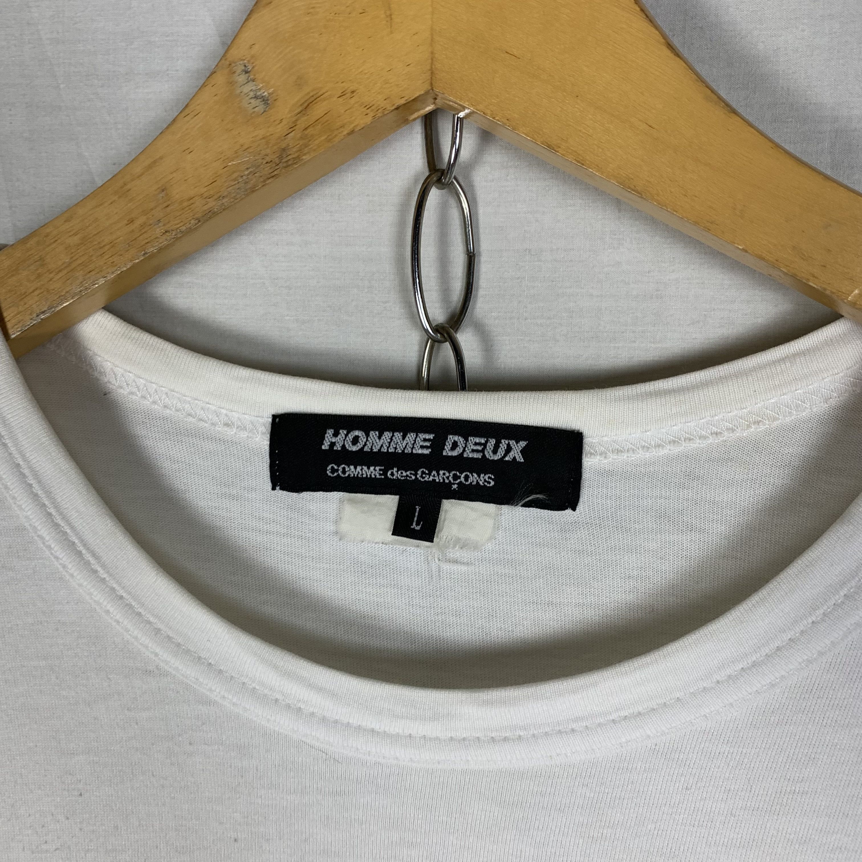 Comme des Garcons Comme Des Garcons Homme Deux Pocket Tshirt CDG Size US L / EU 52-54 / 3 - 3 Thumbnail