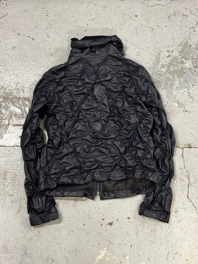 Marithe + Francois Girbaud FW2000 Marithé + François Girbaud Structure Navy Jacket Size S / US 4 / IT 40 - 4 Thumbnail