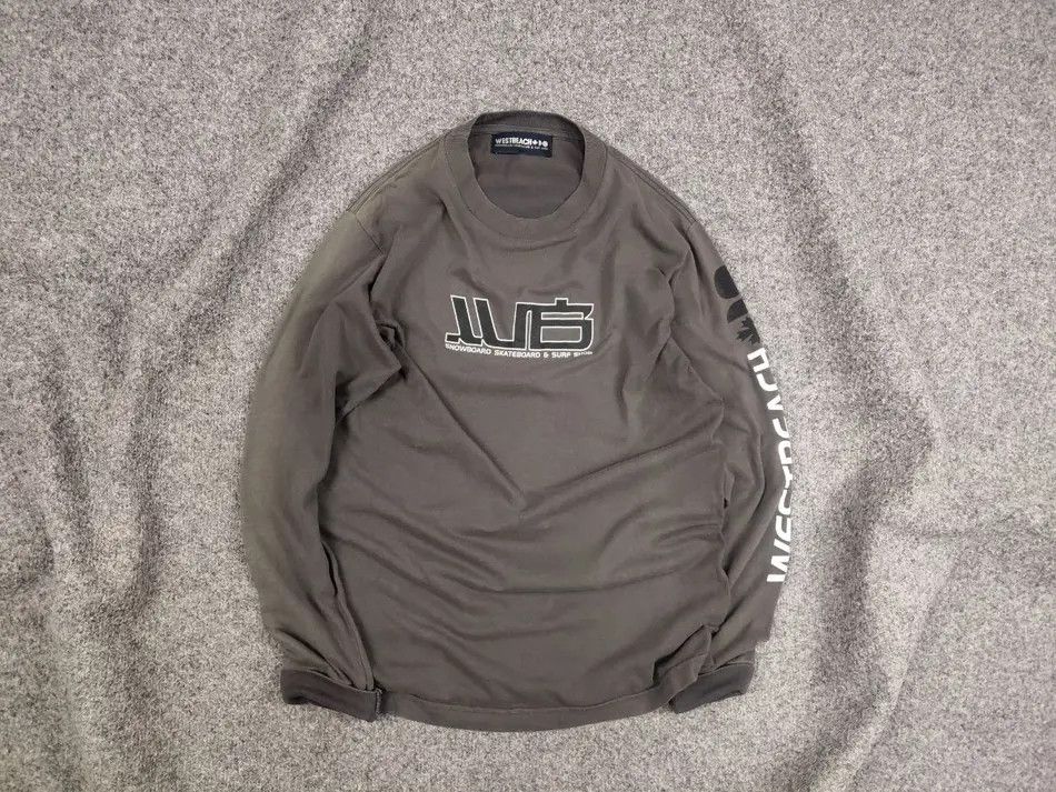 Westbeach Vintage Westbeach Skateboard Surf Graphic Faded long sleeve Size US S / EU 44-46 / 1 - 1 Thumbnail