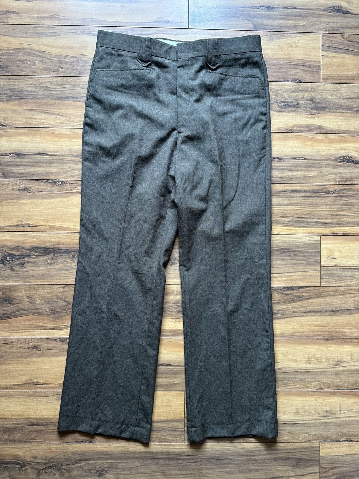 Vintage Classic Brown Trousers Size US 34 / EU 50 - 1 Thumbnail