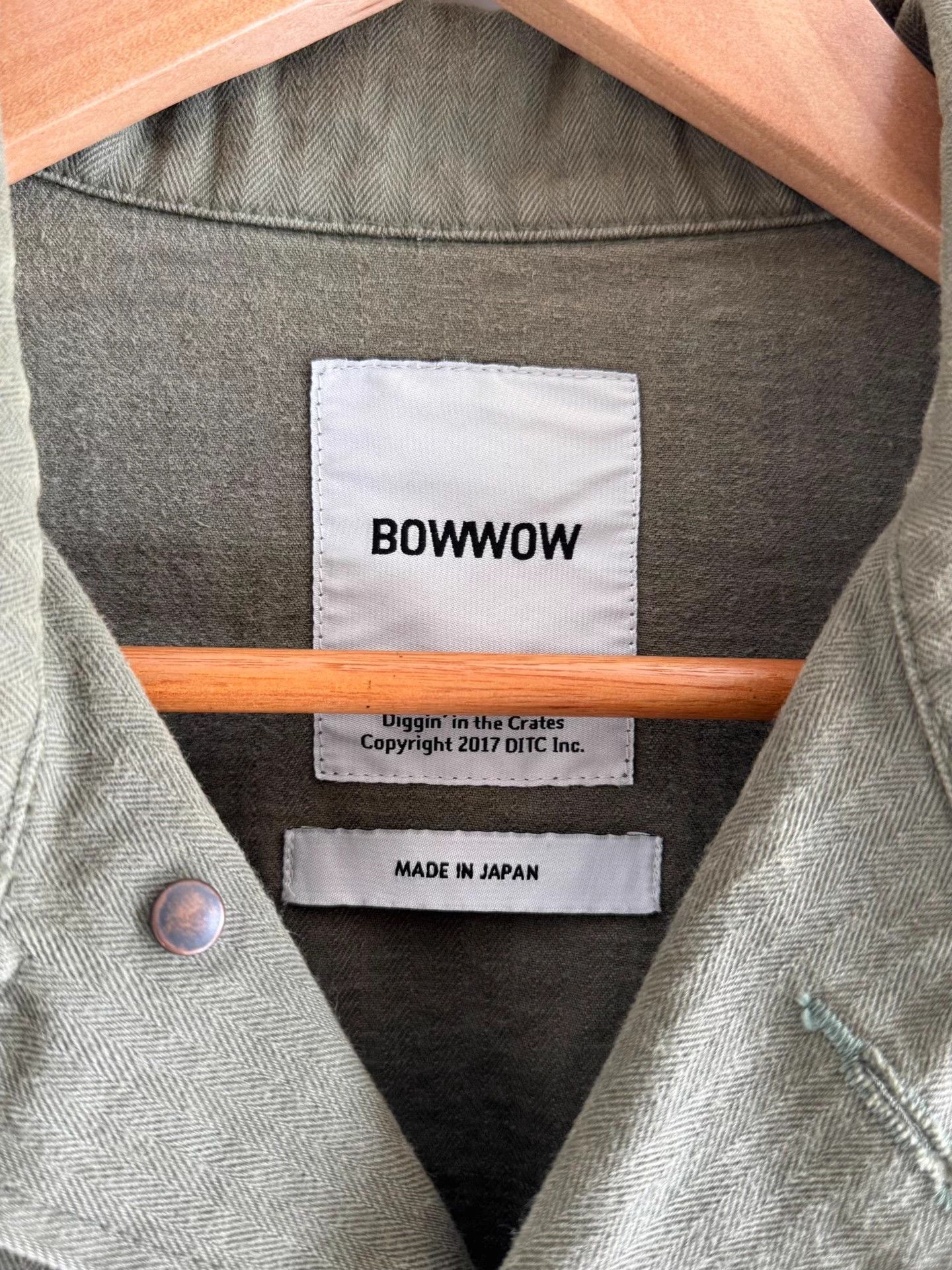 Other BOWWOW 23aw Splatter Distressed Anti-War Herringbone Jacket Size US L / EU 52-54 / 3 - 3 Thumbnail