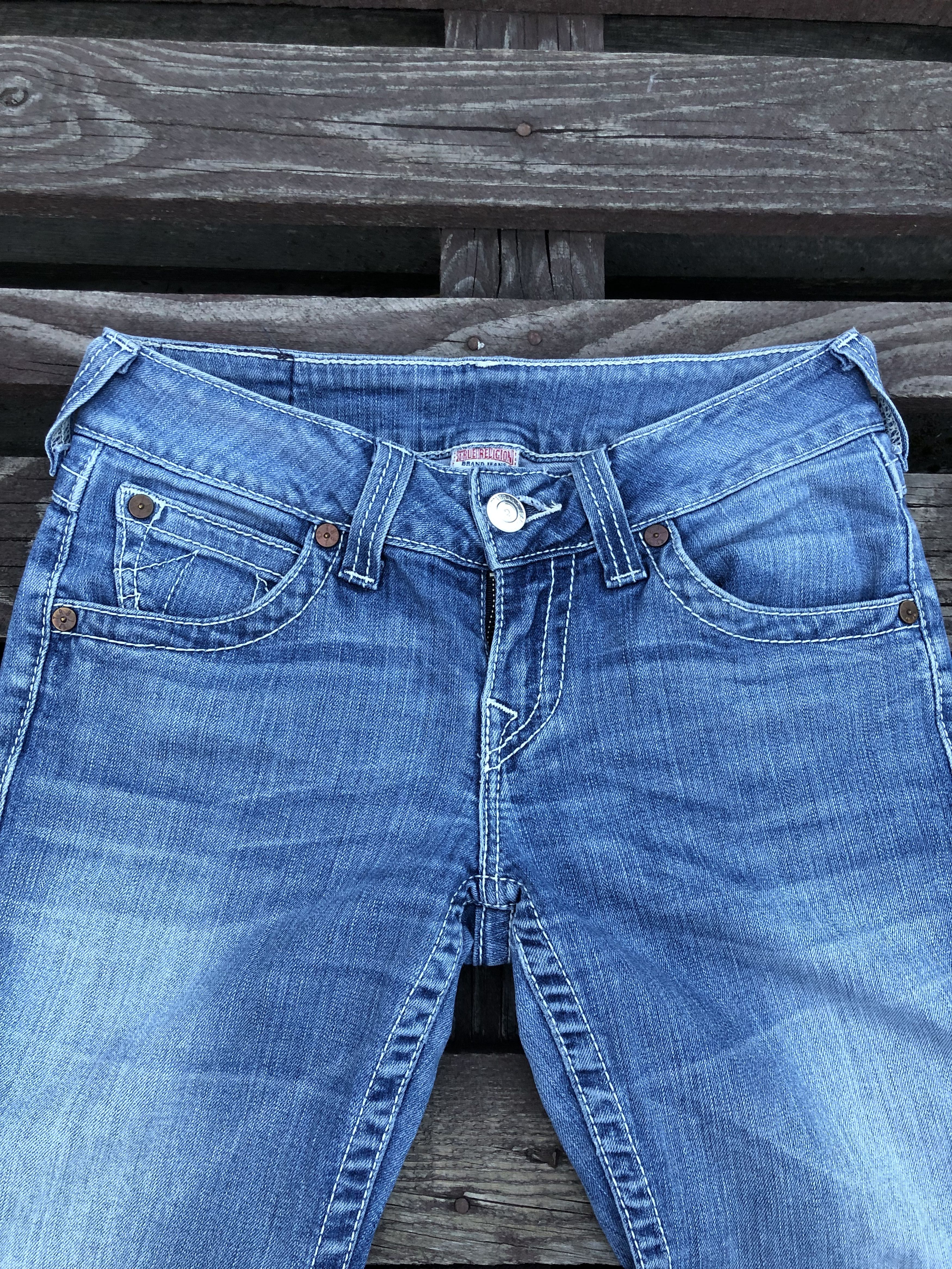 True Religion True Religion Y2K Vintage Hi-Rise Boot Denim Jeans Size 28 Size 28" / US 6 / IT 42 - 3 Thumbnail