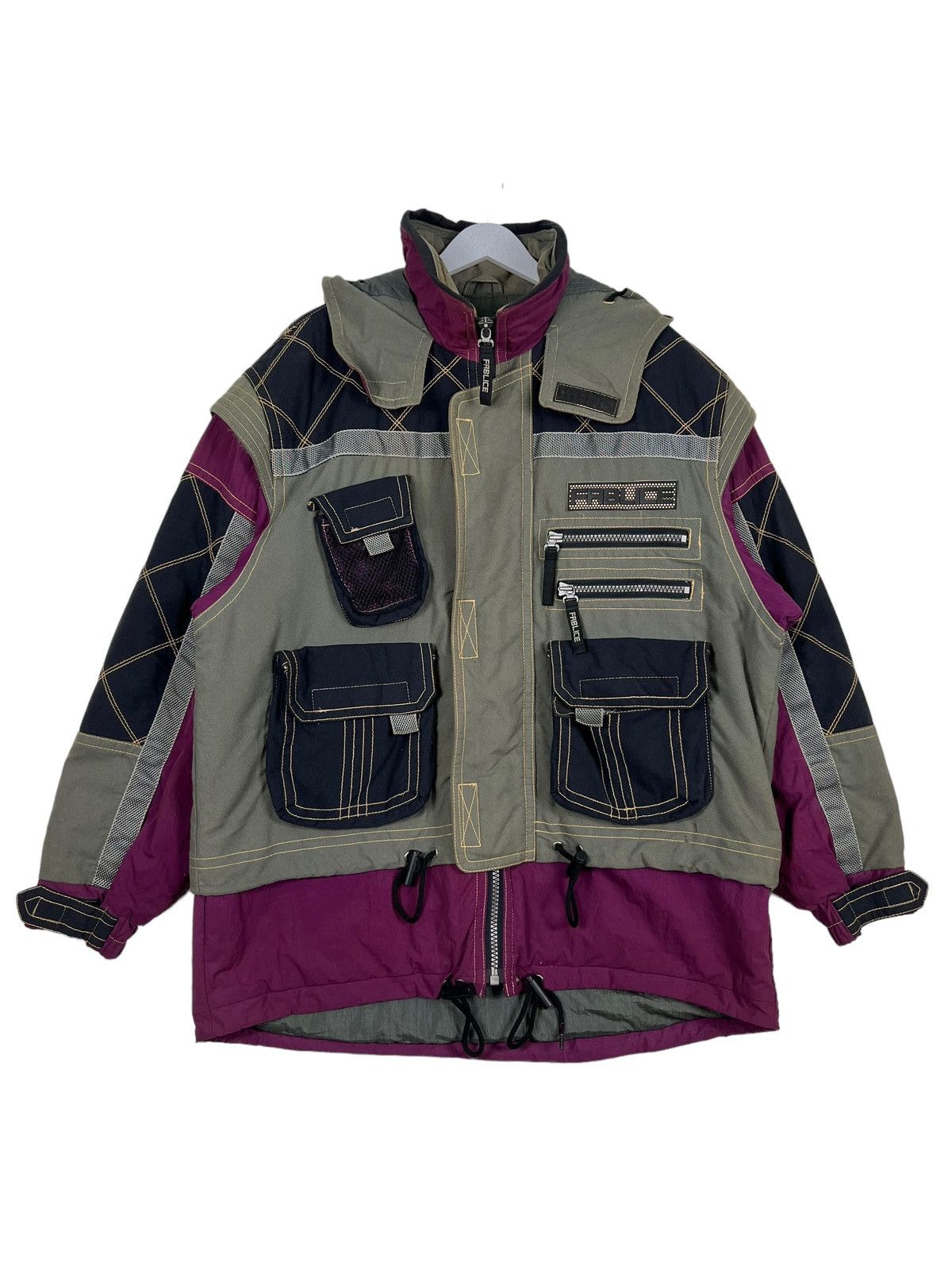 Japanese Brand 🔥 FABLICE THINSULATE UTILITY SURVIVAL SKI ASTRO JACKET Size US L / EU 52-54 / 3 - 3 Thumbnail