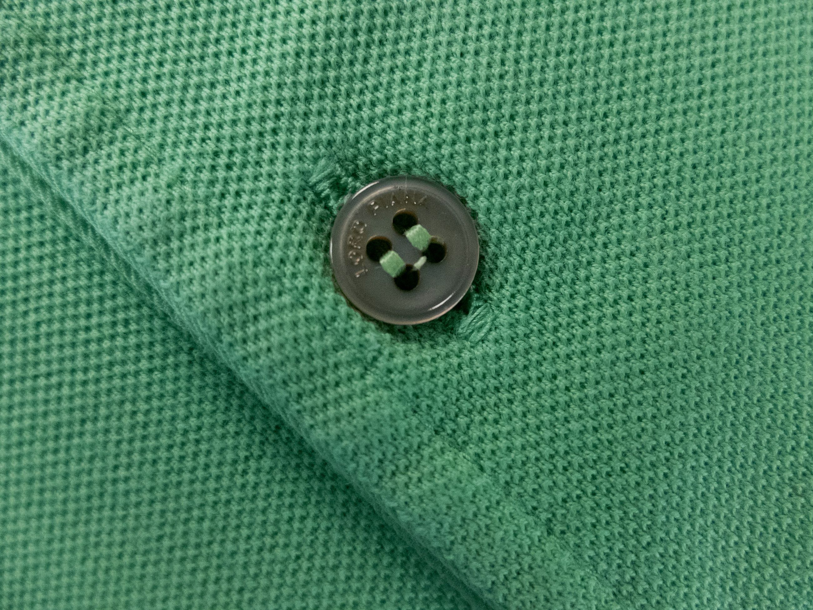 Loro Piana LORO PIANA solid green pique cotton polo shirt Medium NWT Size US M / EU 48-50 / 2 - 5 Thumbnail