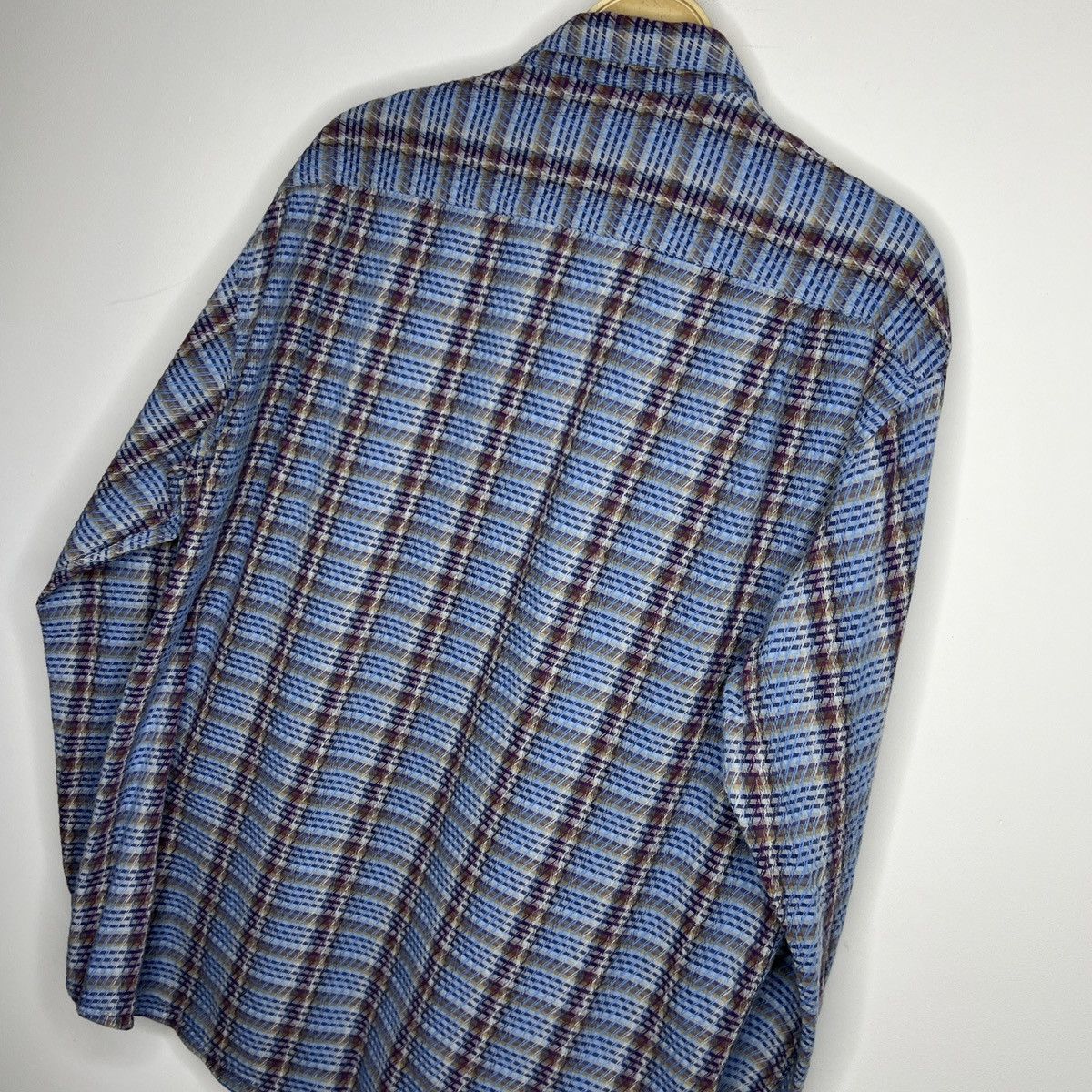 Missoni Vintage Missoni Sport Geometric Striped Button-Up Shirt Size US L / EU 52-54 / 3 - 9 Thumbnail