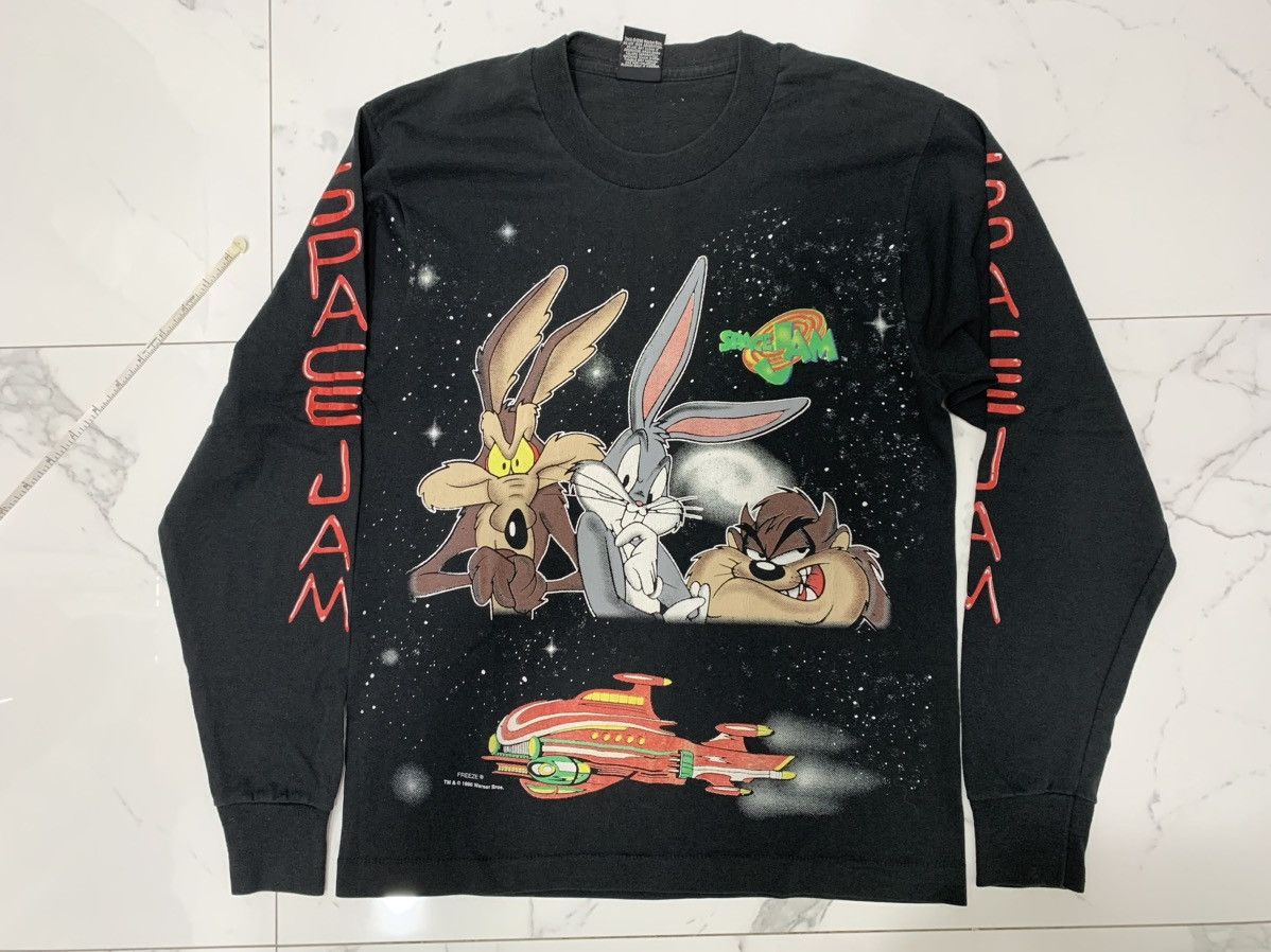 Brockum × Vintage Vintage space jam looney tunes cartoon tee tshirt shirt Size US M / EU 48-50 / 2 - 1 Thumbnail