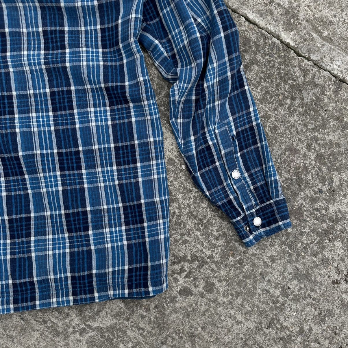 Flannel × Japanese Brand Vintage Flannel Plaid Button Up Checkered Regatta Y2K Size US M / EU 48-50 / 2 - 9 Thumbnail