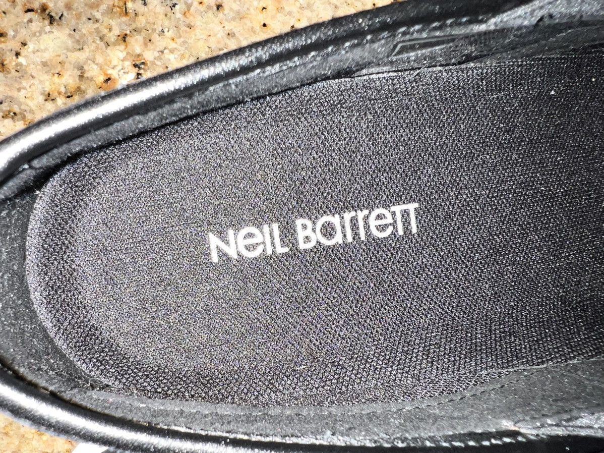 Neil Barrett Neil Barrett Lightning Bolt Leather Sneakers EU 38 Size US 8 / IT 38 - 7 Thumbnail