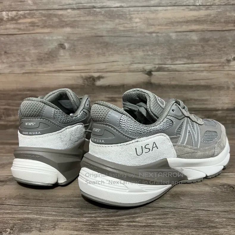 Wtaps Wtaps Gray and white sneakers Size US 7.5 / EU 40-41 - 4 Thumbnail